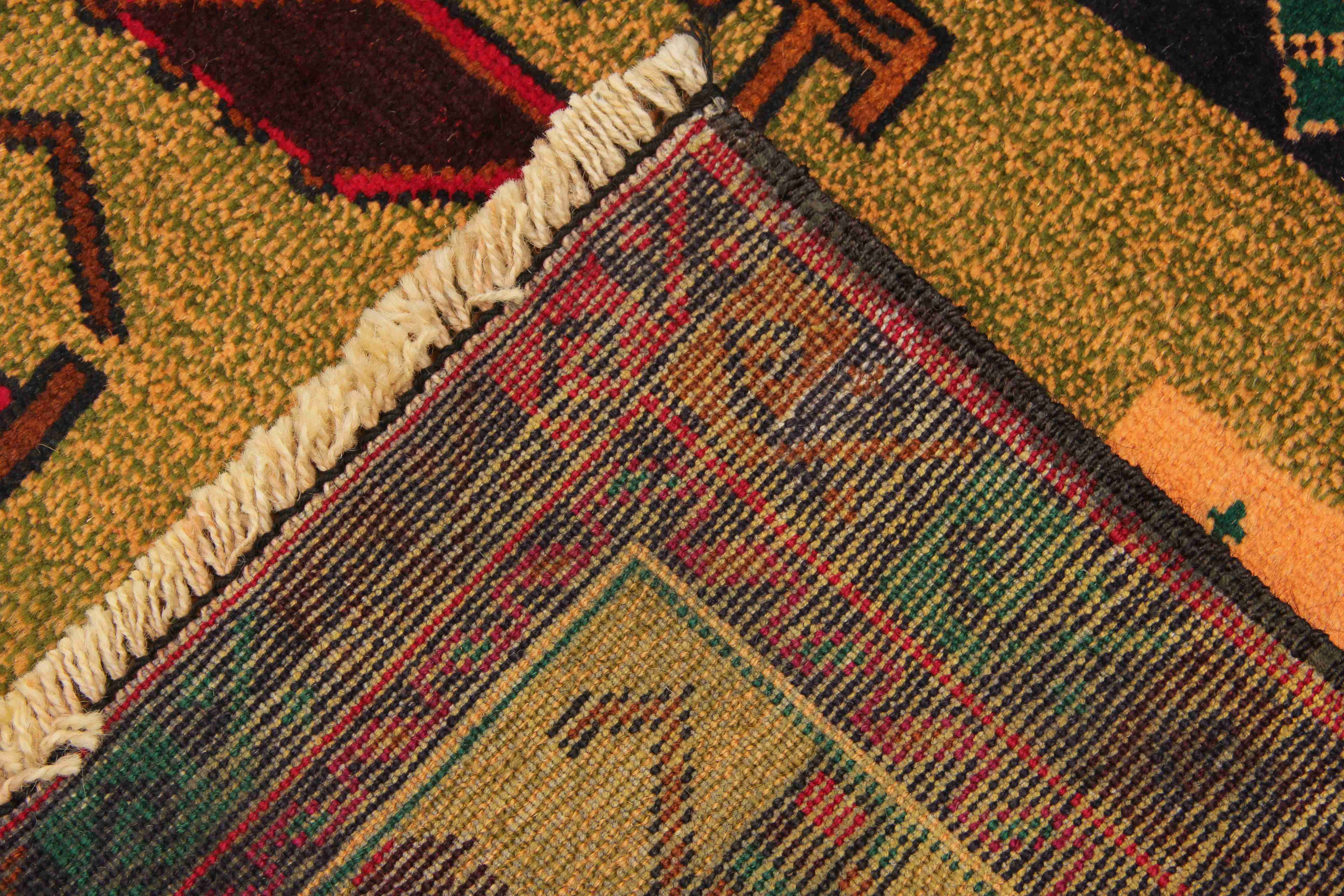 Handmade Adraskan Baluchi Afghan Rug