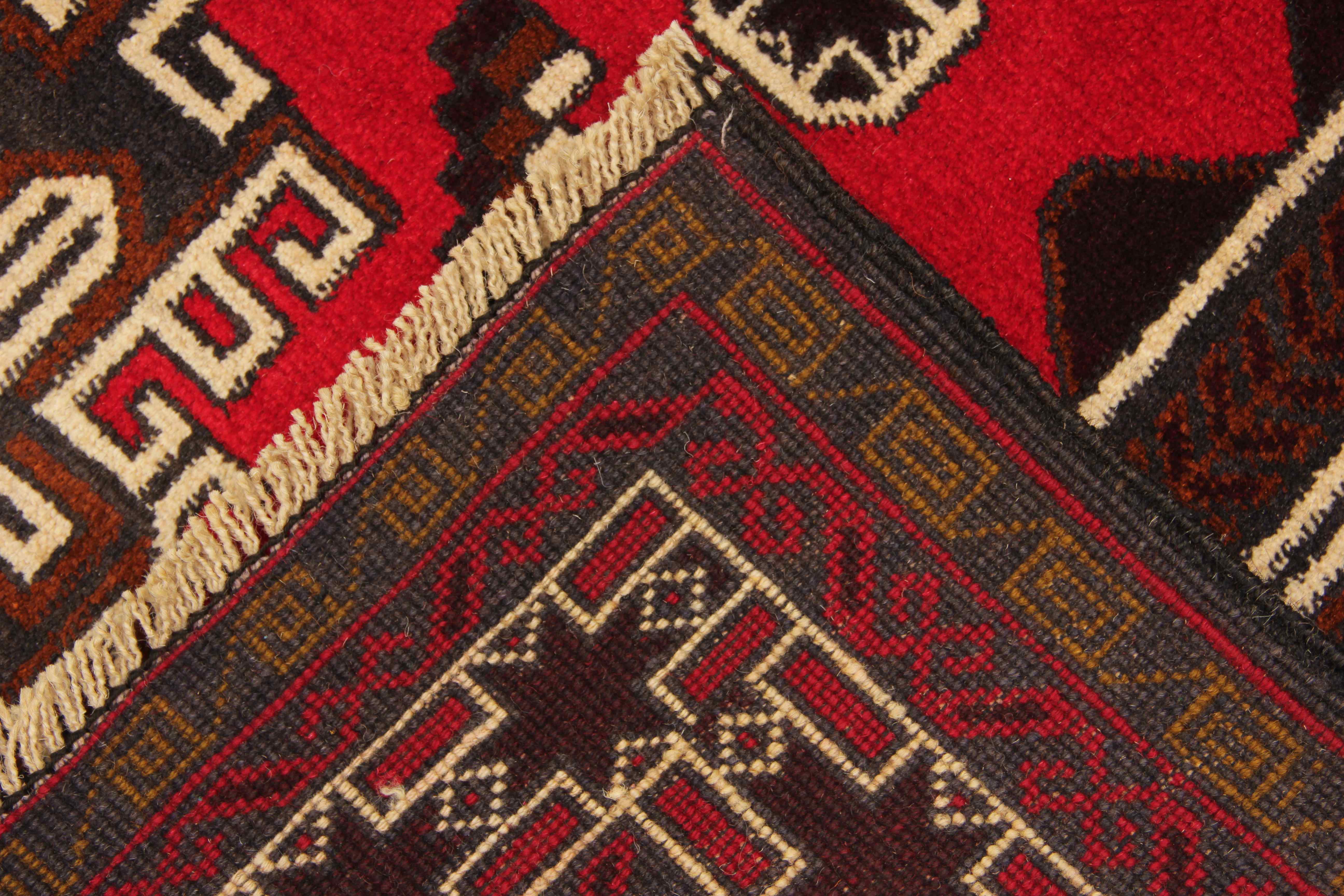 Handmade Adraskan Baluchi Afghan Rug