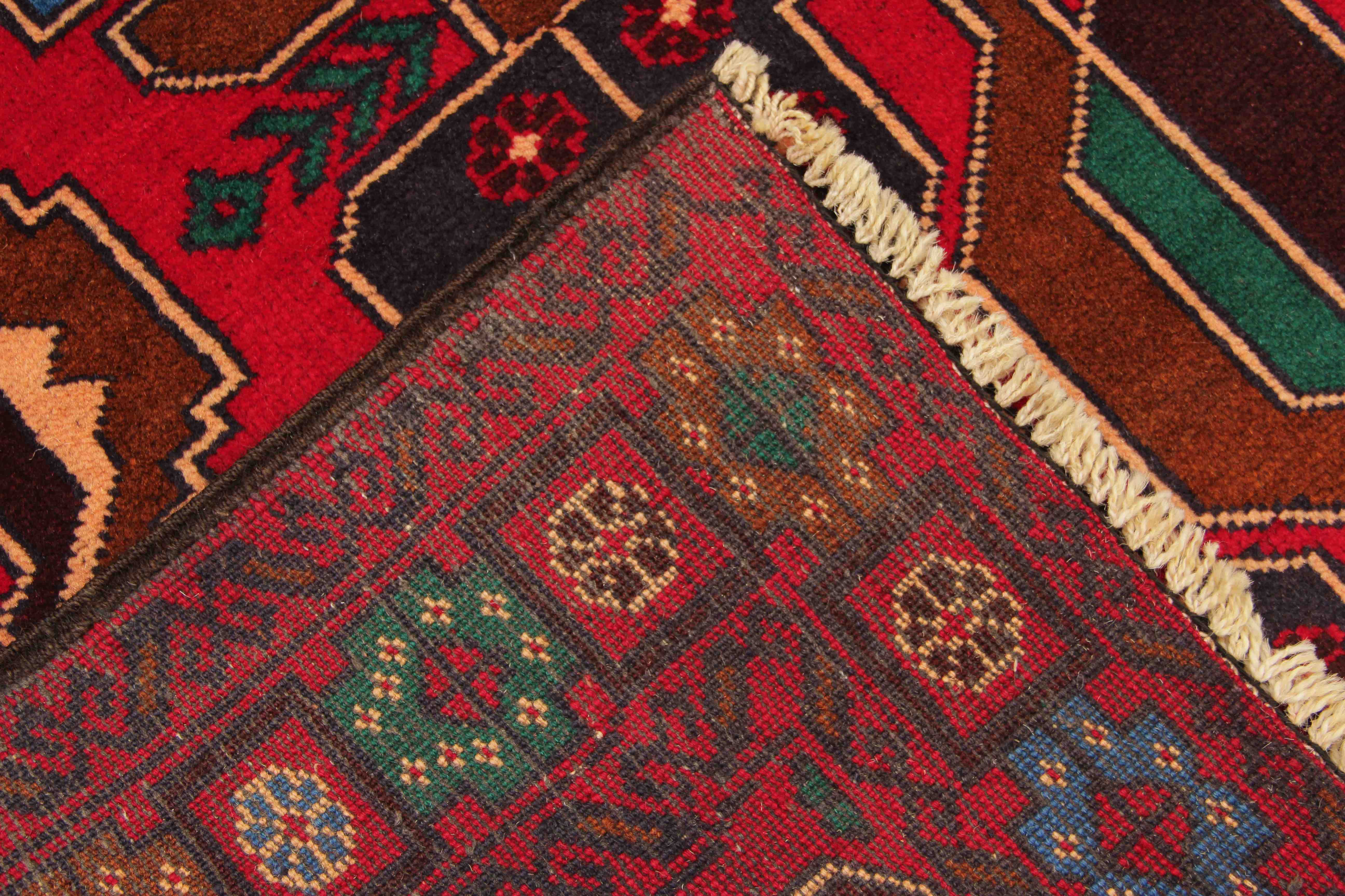 Handmade Adraskan Baluchi Afghan Rug