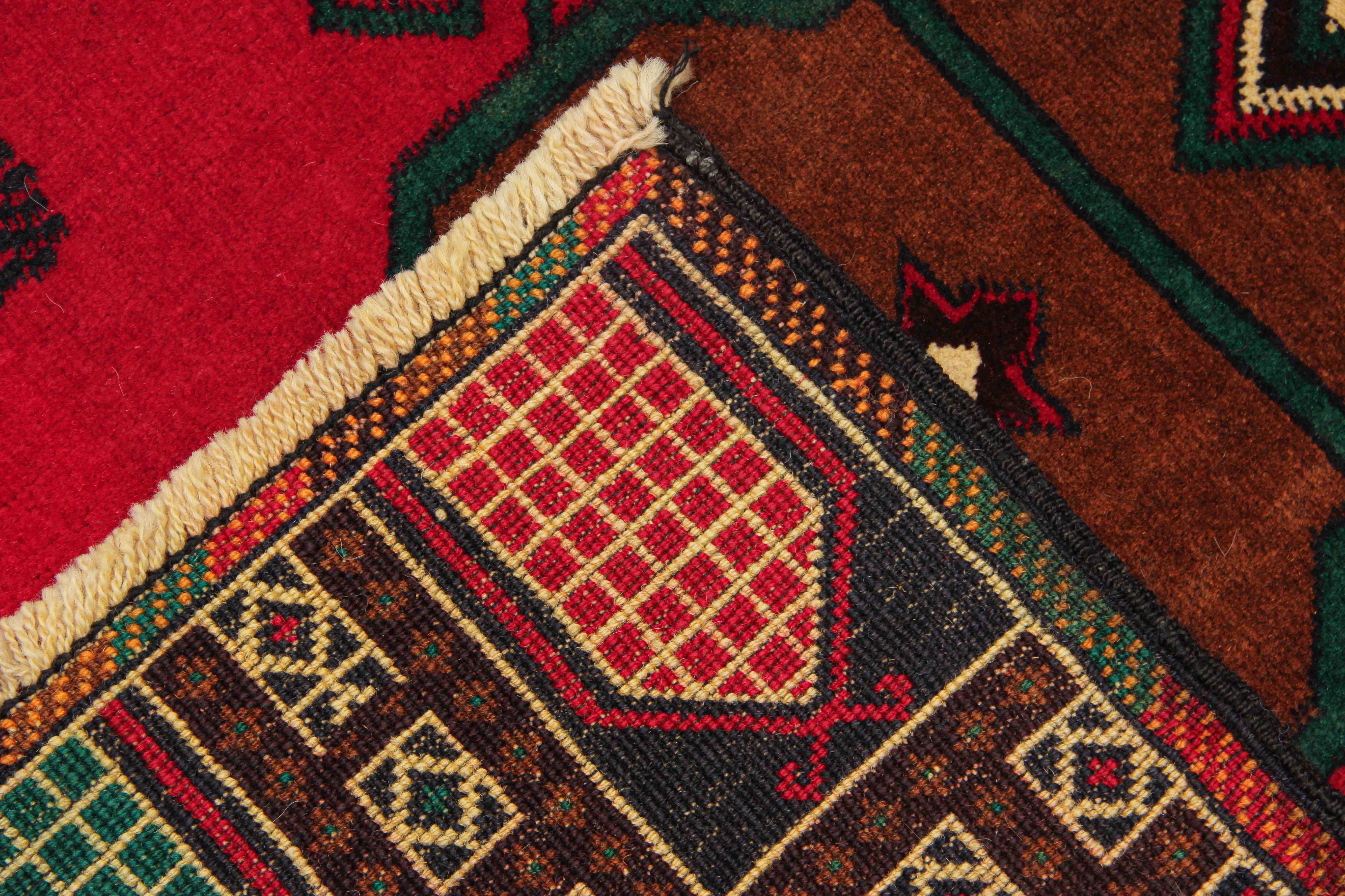 Handmade Adraskan Baluchi Afghan Rug