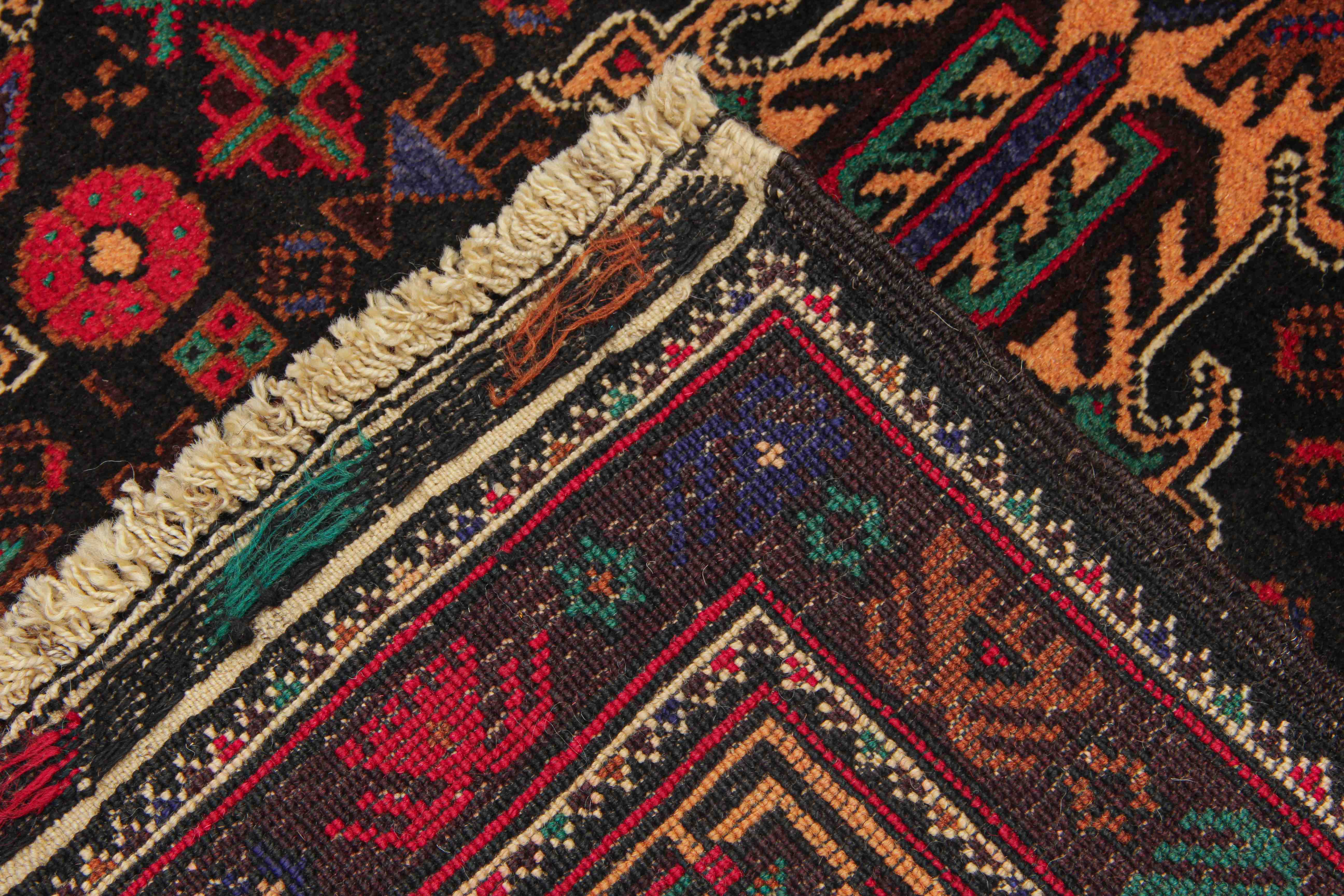 Handmade Adraskan Baluchi Afghan Rug