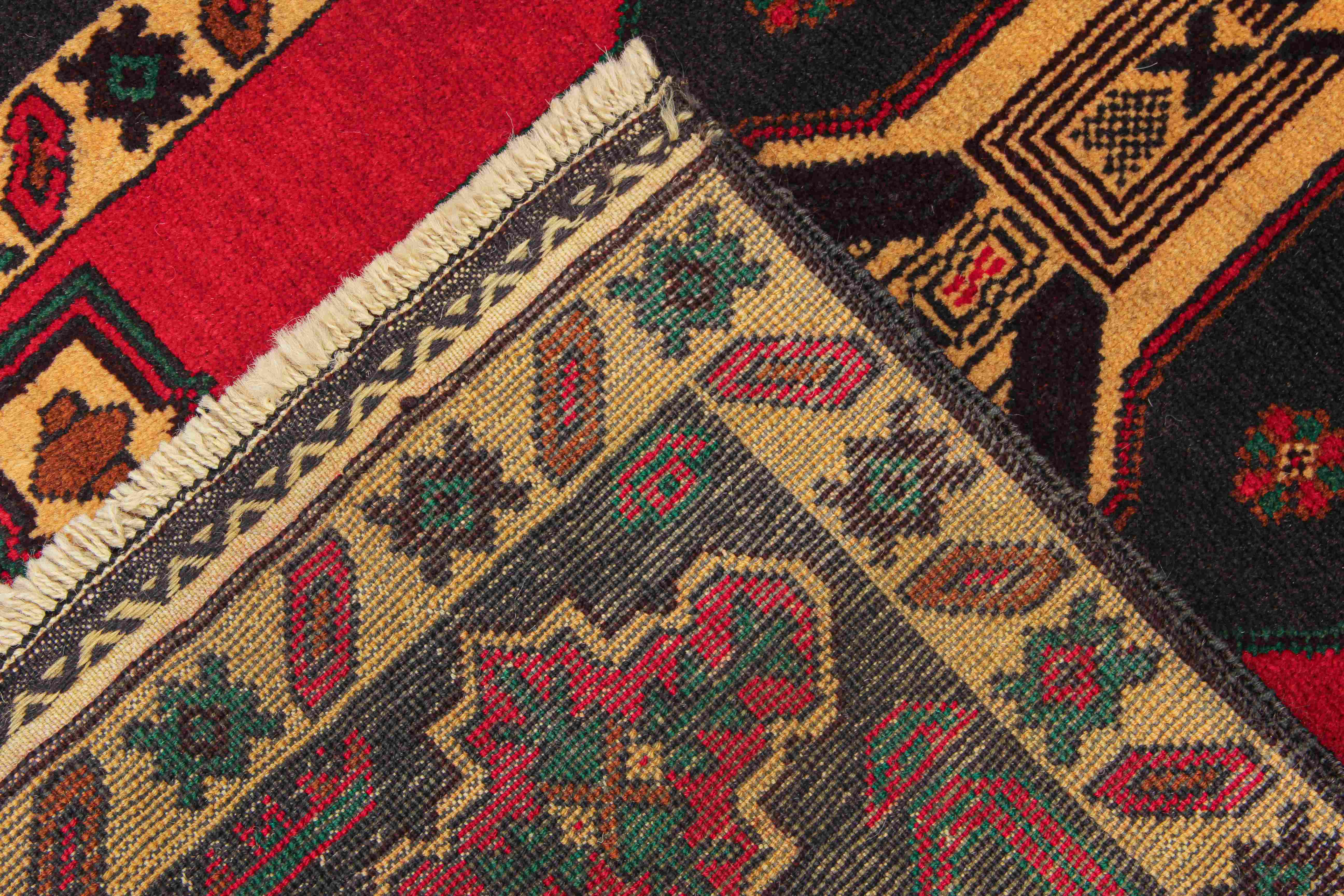 Handmade Adraskan Baluchi Afghan Rug