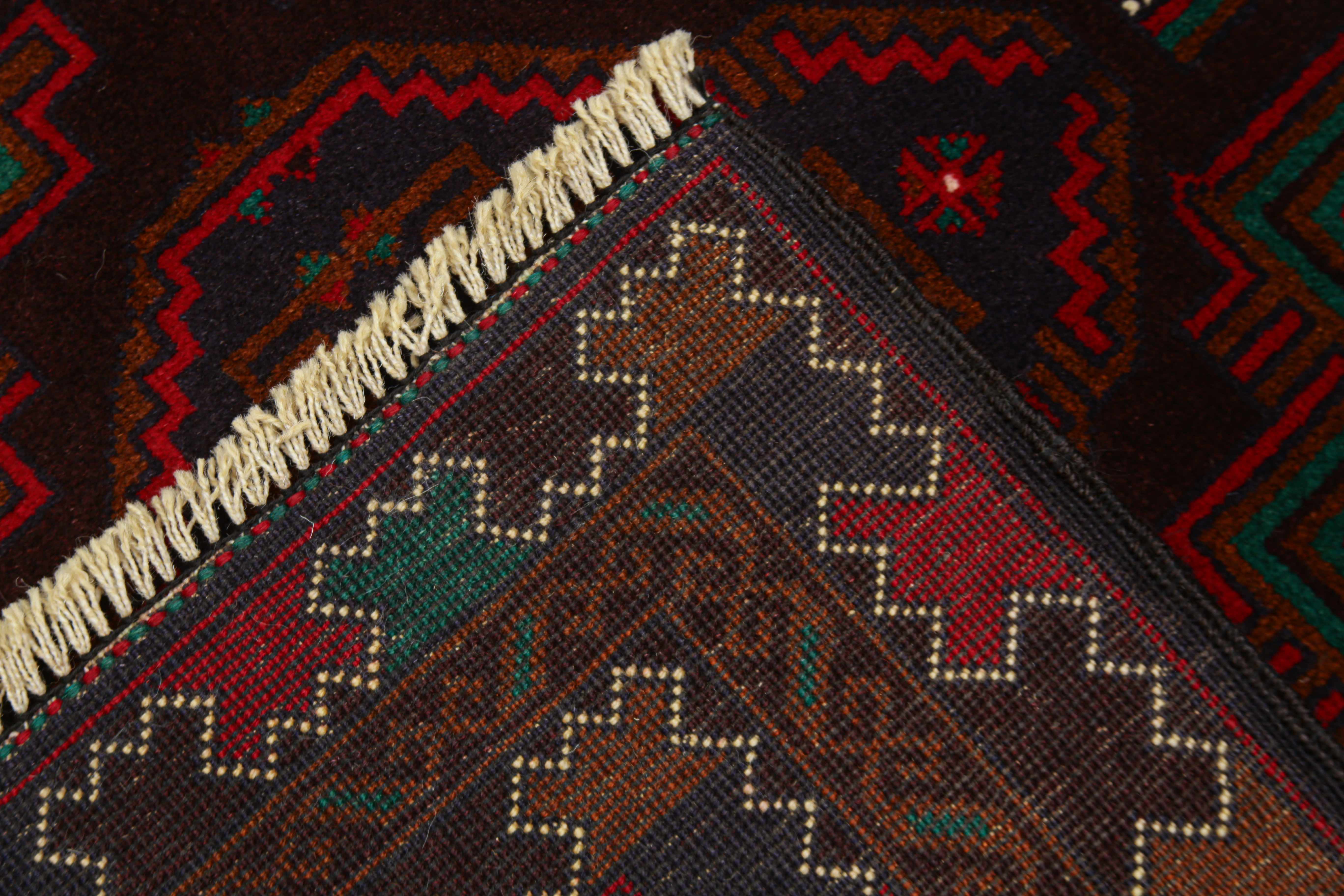 Handmade Adraskan Baluchi Afghan Rug