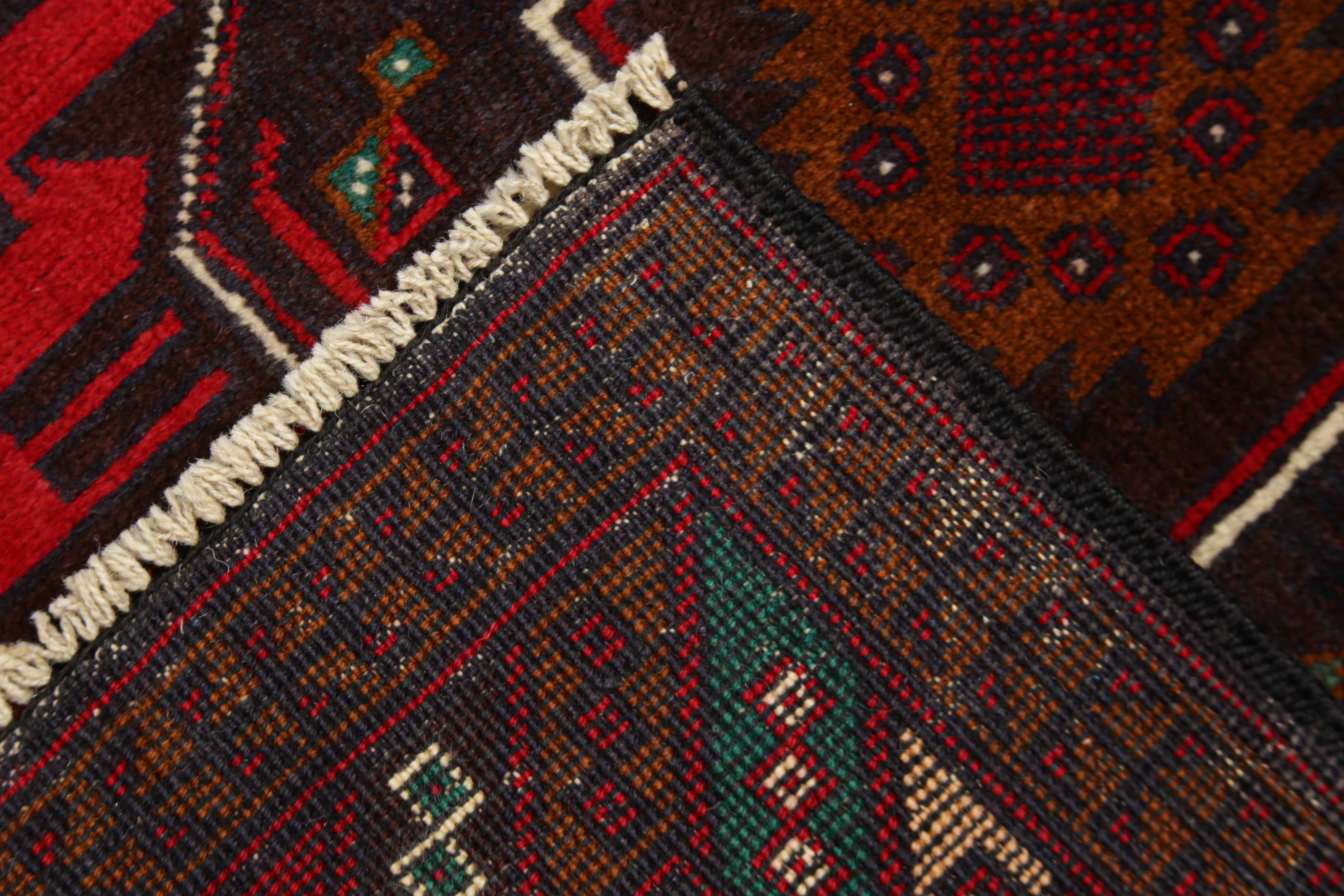 Handmade Adraskan Baluchi Afghan Rug