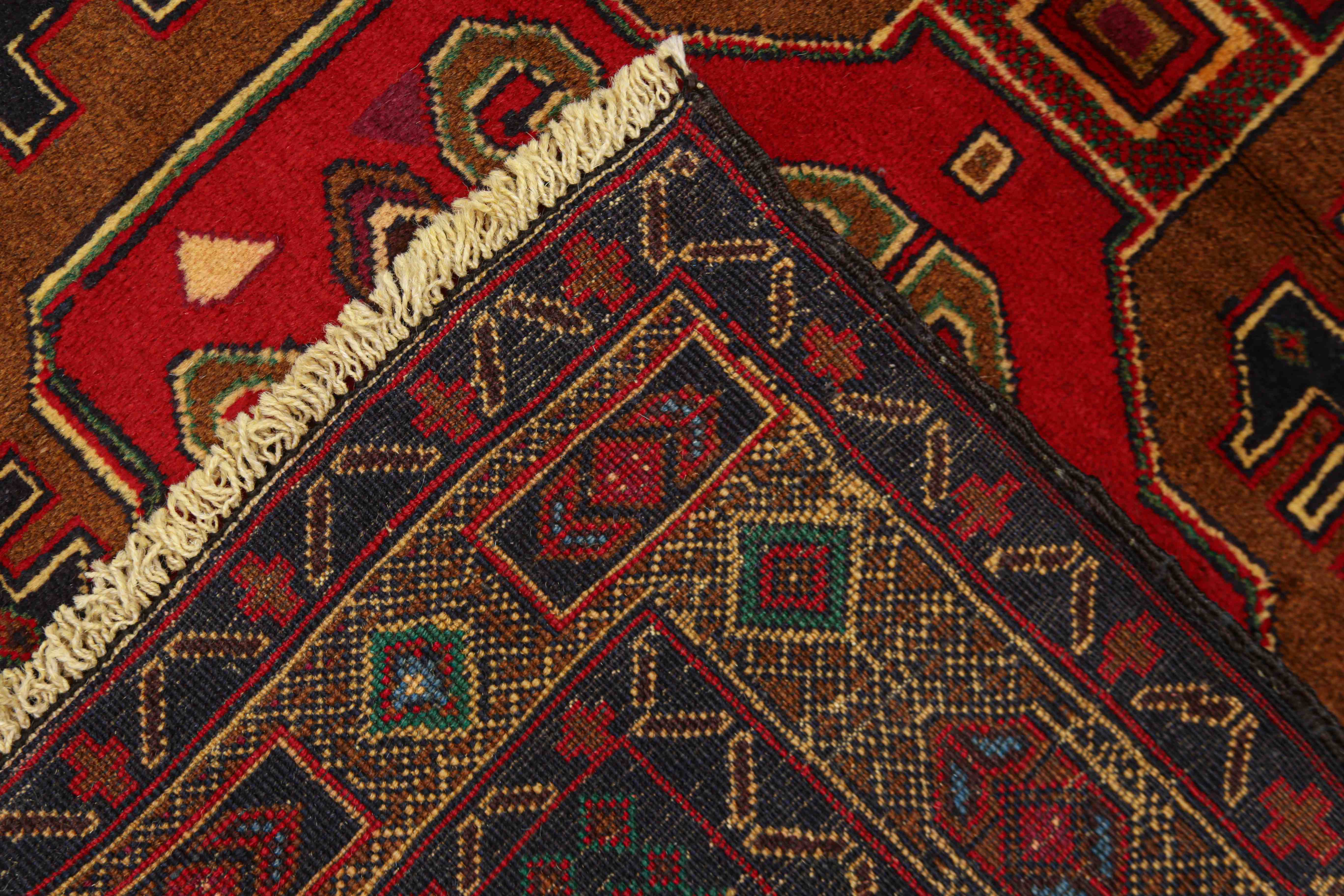 Handmade Adraskan Baluchi Afghan Rug