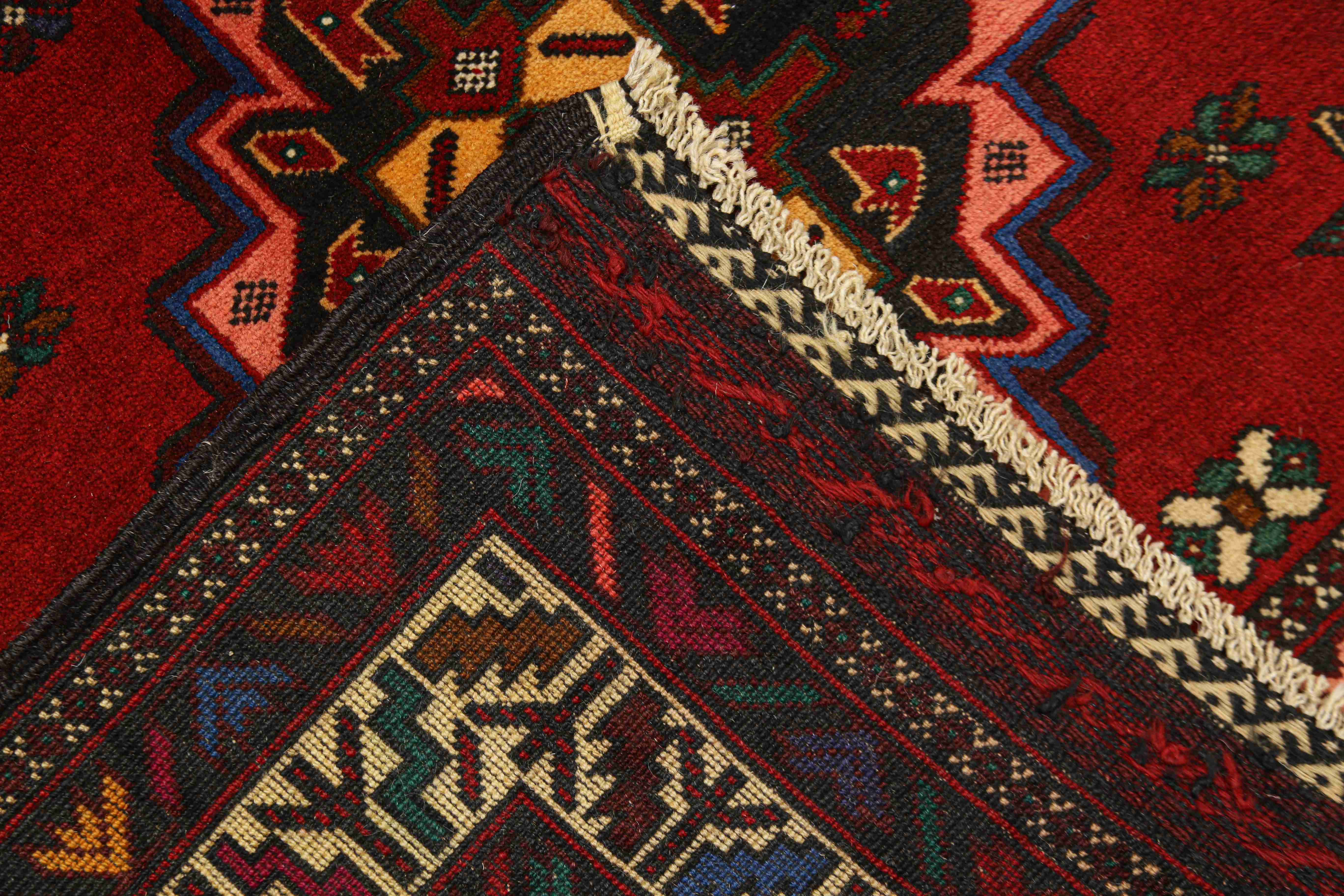 Handmade Adraskan Baluchi Afghan Rug