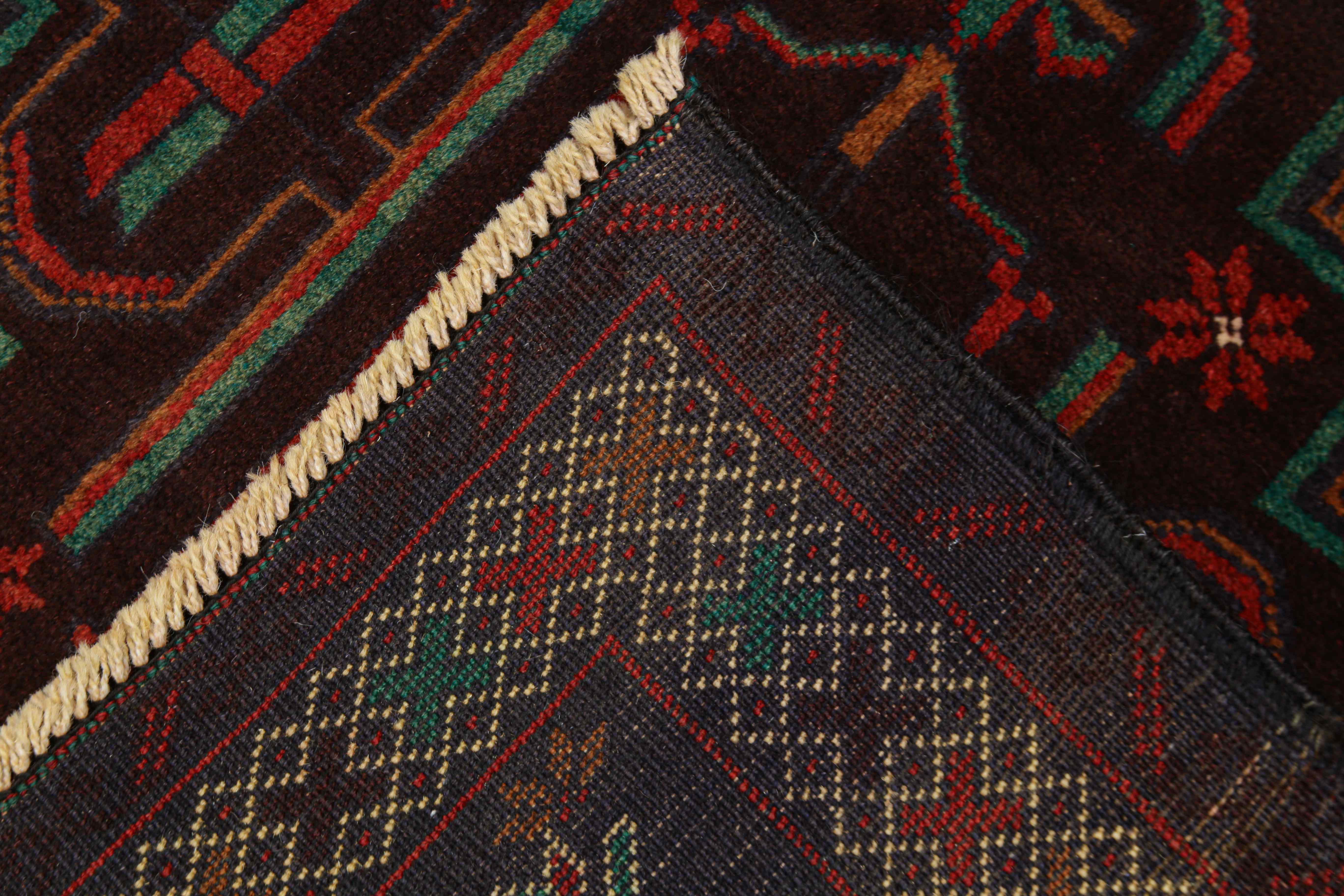 Handmade Adraskan Baluchi Afghan Rug