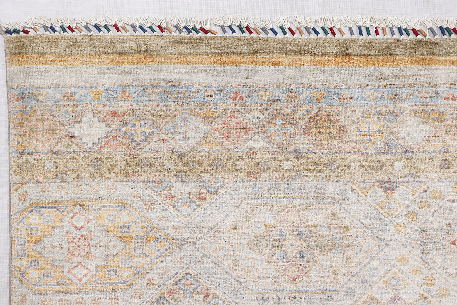 Sultani Persian Hand Knotted Wool Rug Multicolor 9' x 12'