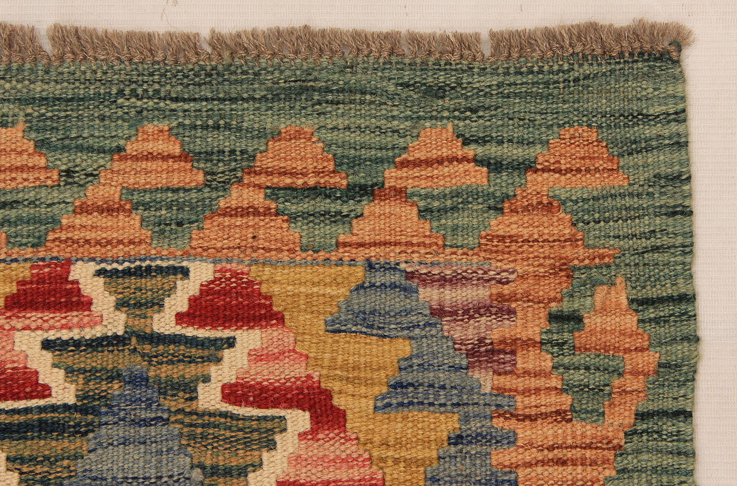 2' X 5'  Multy Handmade Veggie Dye Kilim Rug Rectangular