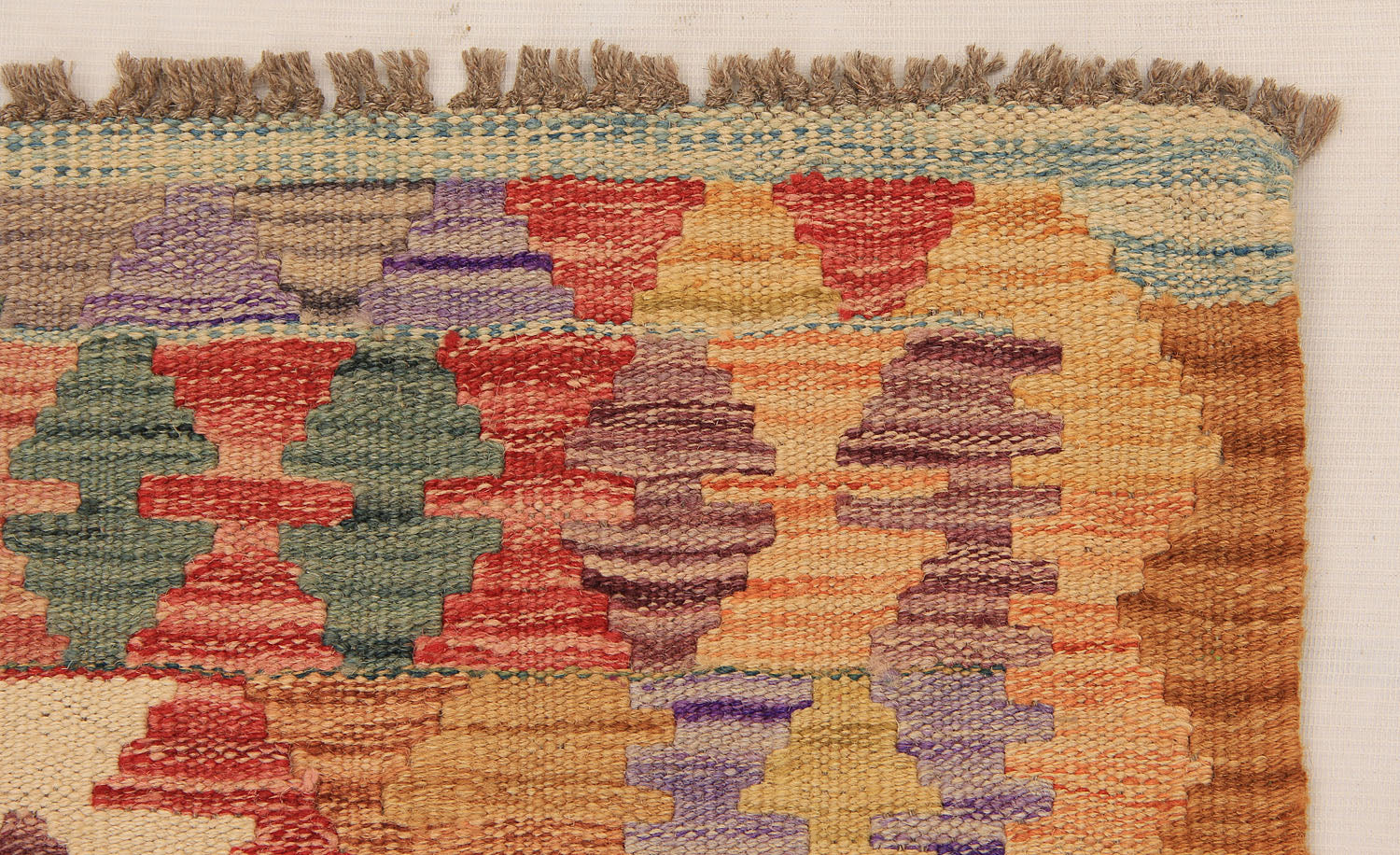 3' x 5'  Multy Handmade Veggie Dye Kilim Rug Rectangular