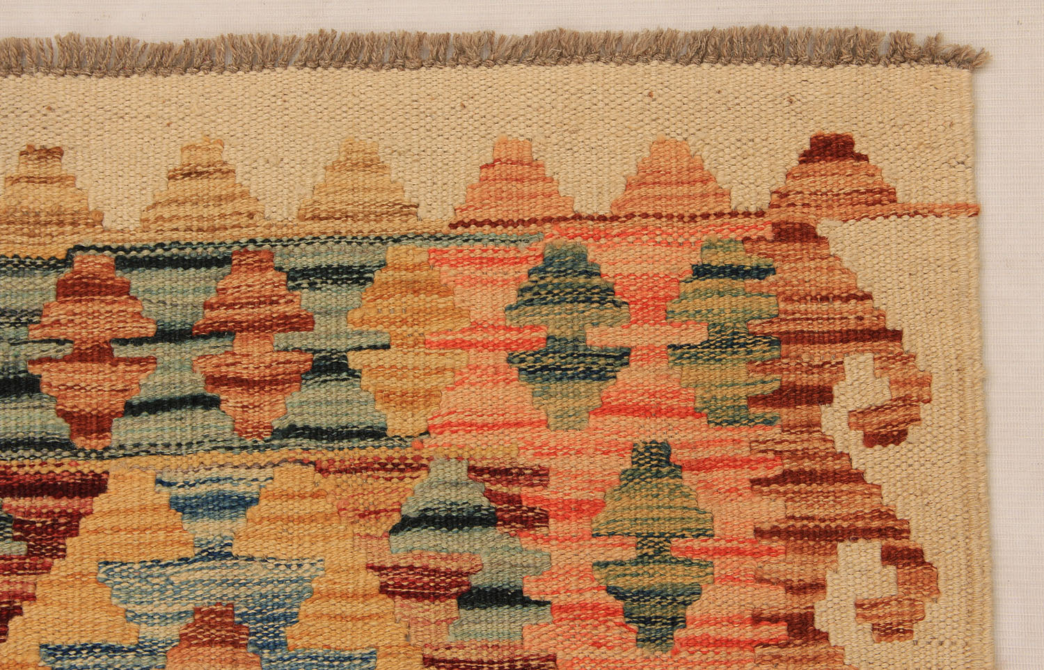 3' x 5'  Multy Handmade Veggie Dye Kilim Rug Rectangular