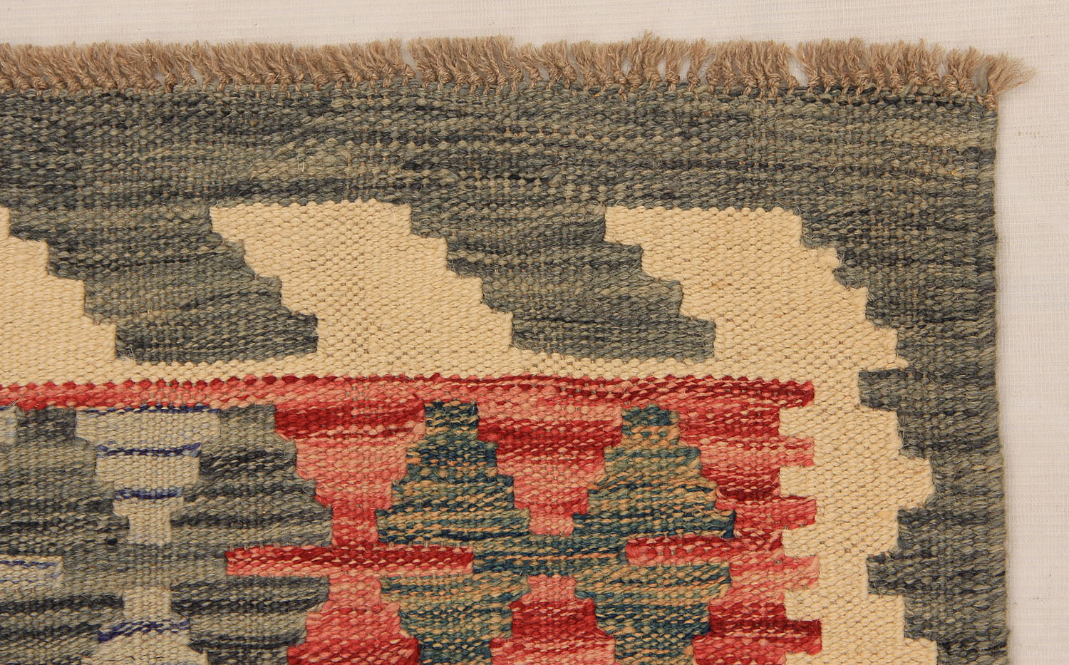 2' X 5'  Multy Handmade Veggie Dye Kilim Rug Rectangular