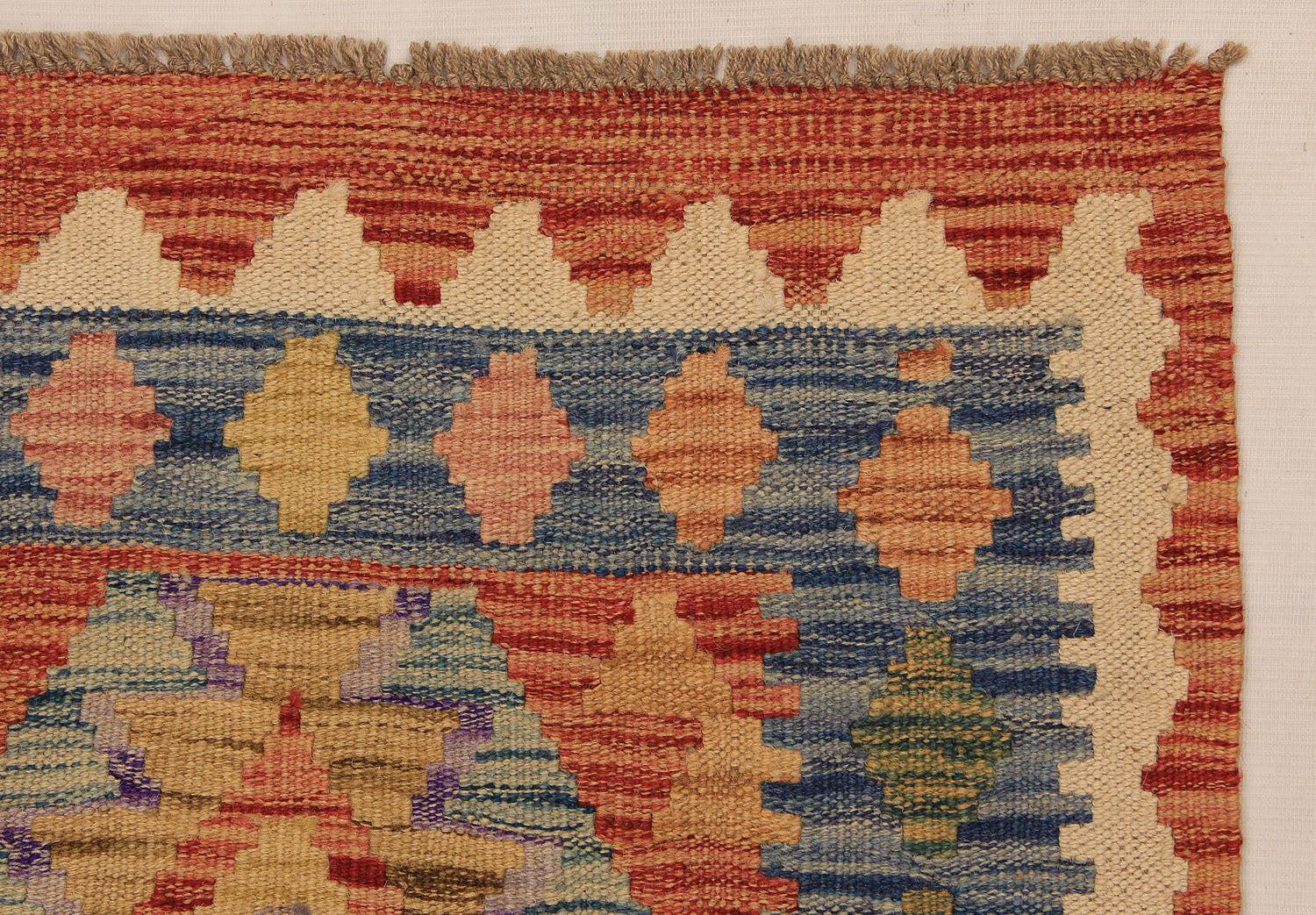 3' x 5'  Multy Handmade Veggie Dye Kilim Rug Rectangular