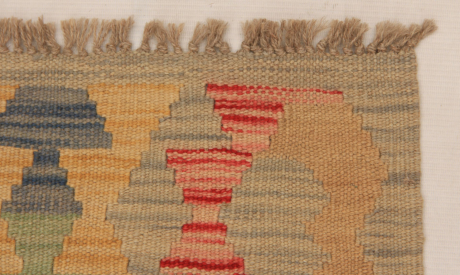 2' X 5'  Multy Handmade Veggie Dye Kilim Rug Rectangular