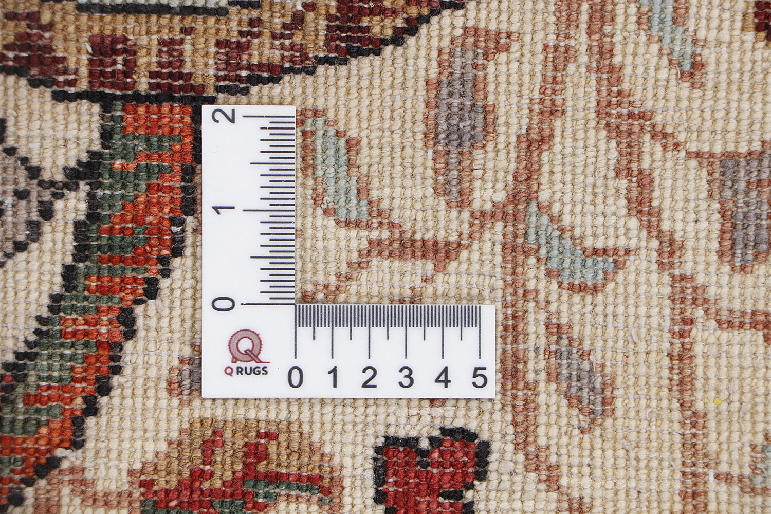 Sultani Persian Hand Knotted Wool Rug Ivory 8' x 10'