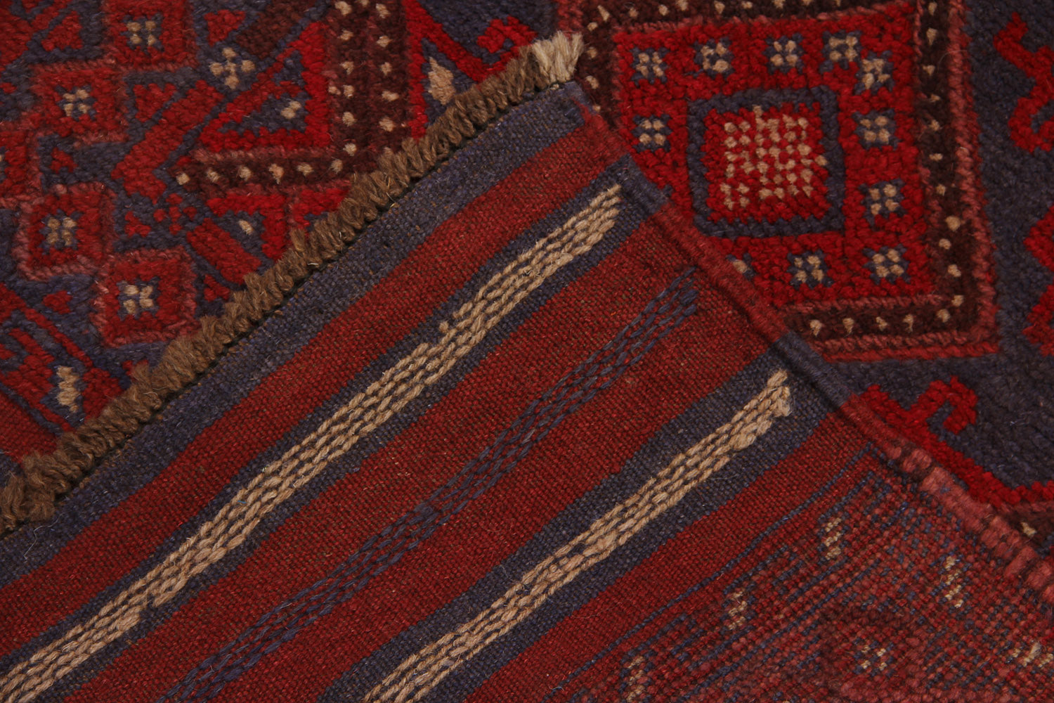 Multy Handmade Mashwani Afghan Rug Rectangular