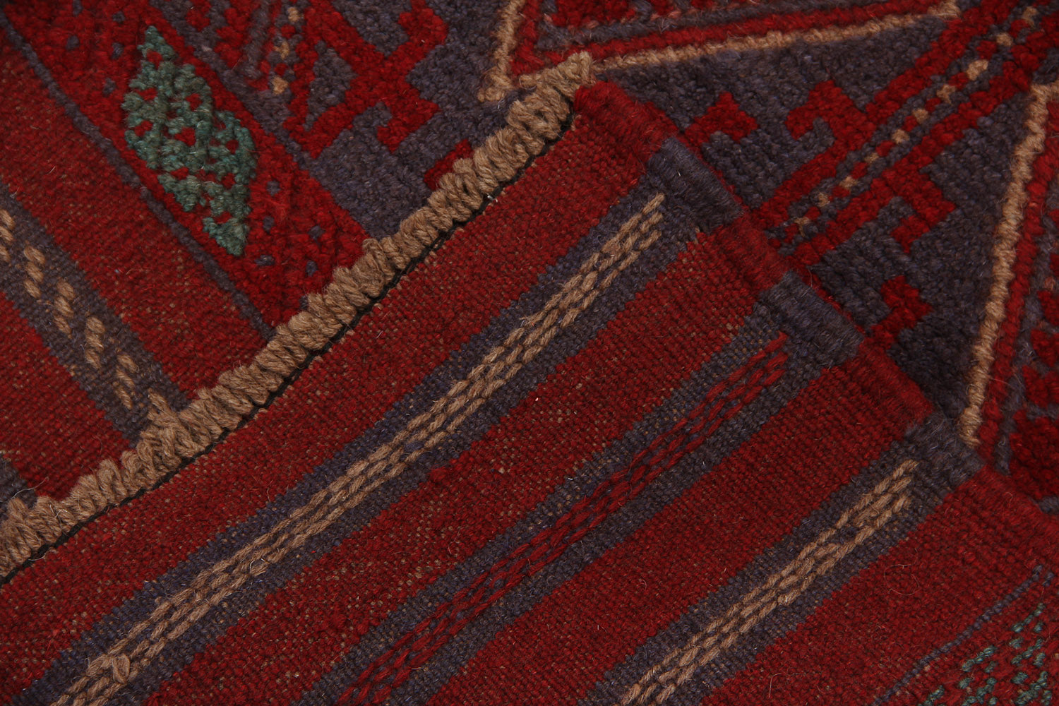 Multy Handmade Mashwani Afghan Rug Rectangular