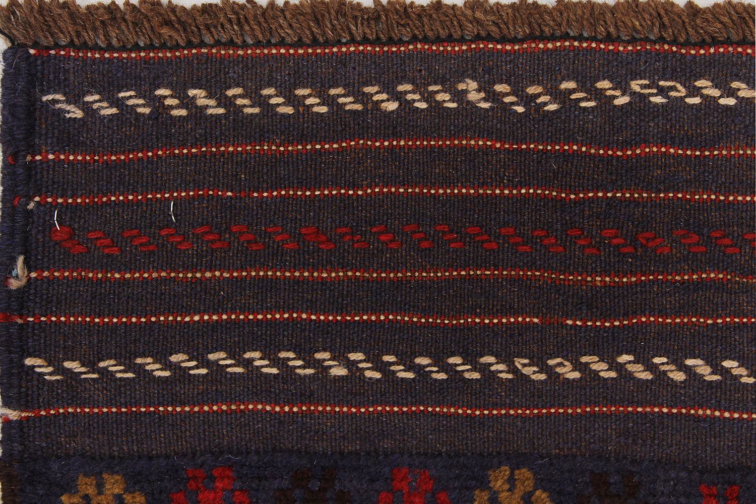 2' 6" x 8'  Multy Handmade Mashwani Afghan Rug Runner