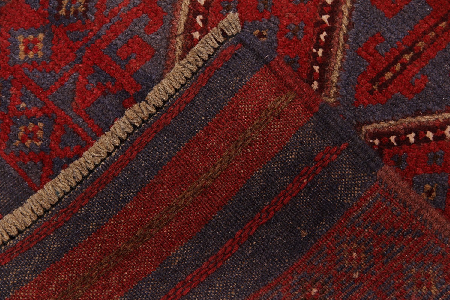 Multy Handmade Mashwani Afghan Rug Rectangular