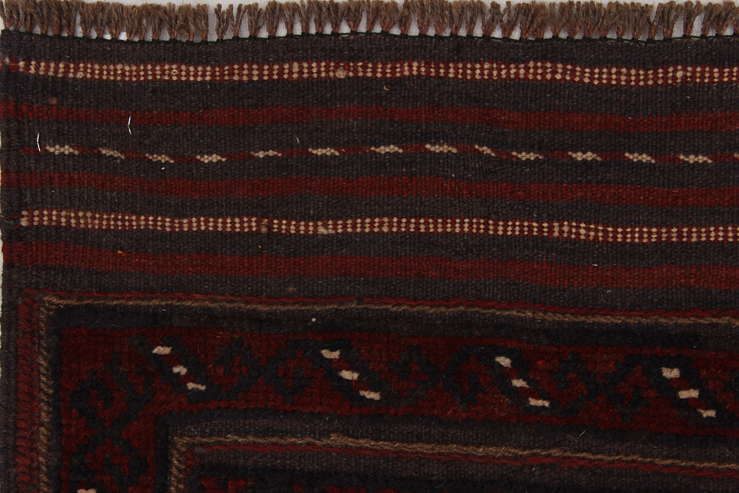 2' 6" x 8'  Multy Handmade Mashwani Afghan Rug Runner