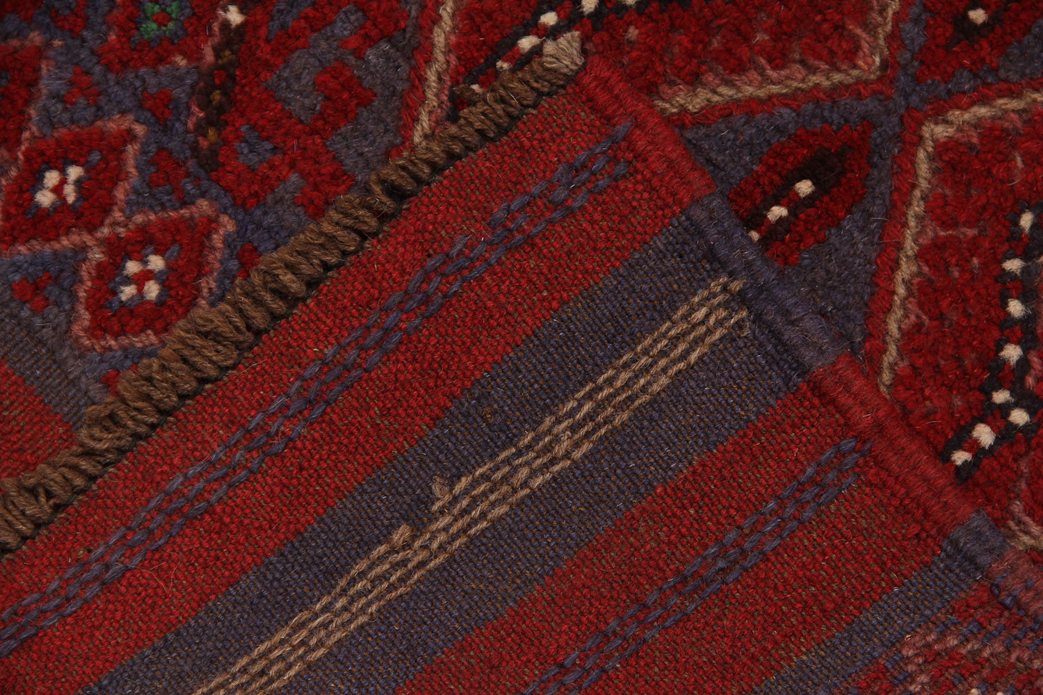 Multy Handmade Mashwani Afghan Rug Rectangular