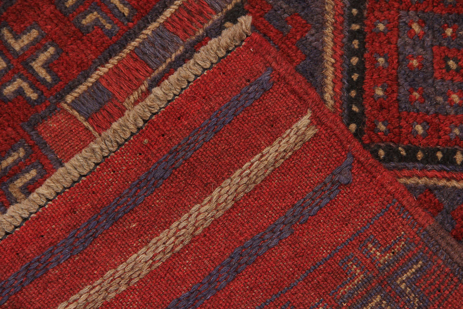 Multy Handmade Mashwani Afghan Rug Rectangular