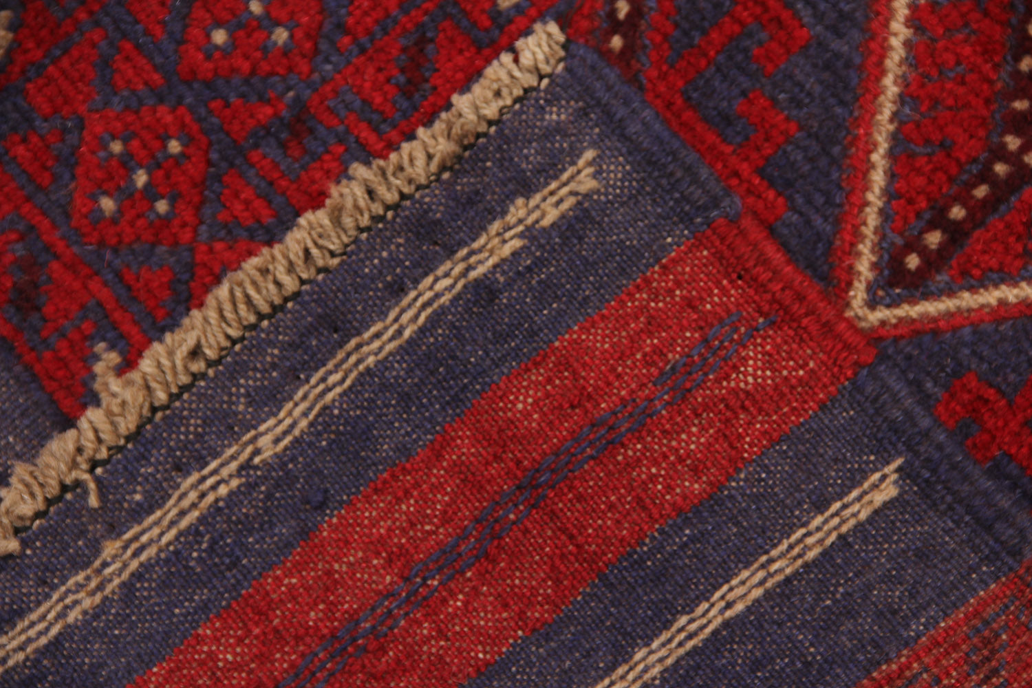 Multy Handmade Mashwani Afghan Rug Rectangular