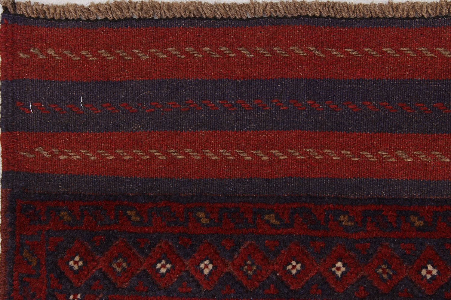 Multy Handmade Mashwani Afghan Rug Rectangular