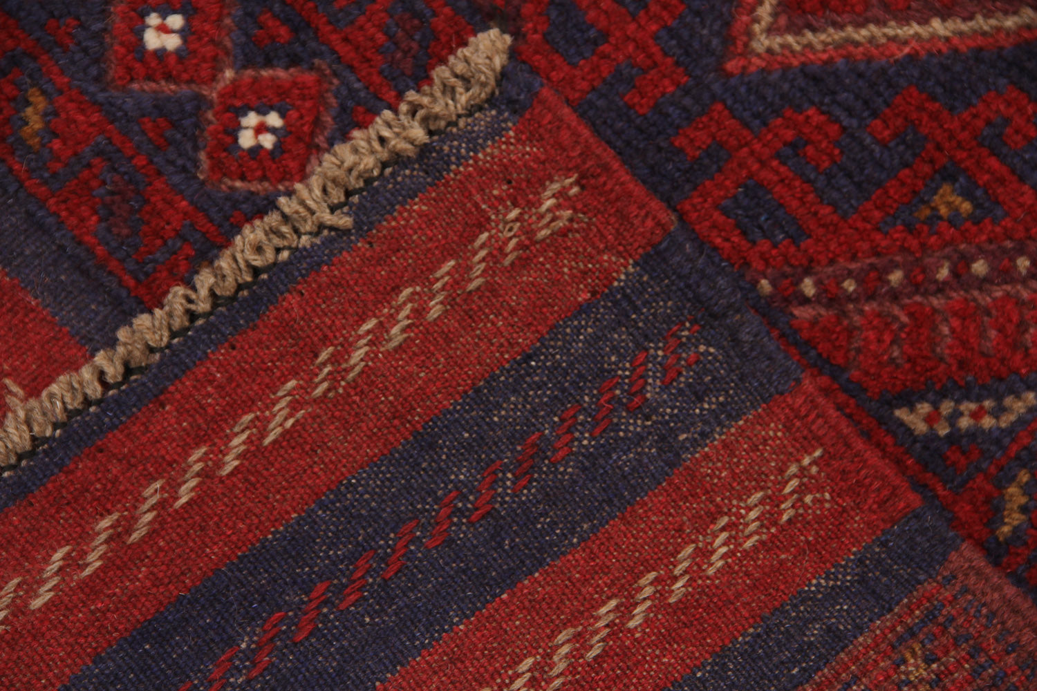 Multy Handmade Mashwani Afghan Rug Rectangular
