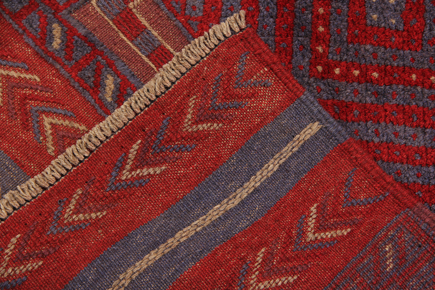 Multy Handmade Mashwani Afghan Rug Rectangular