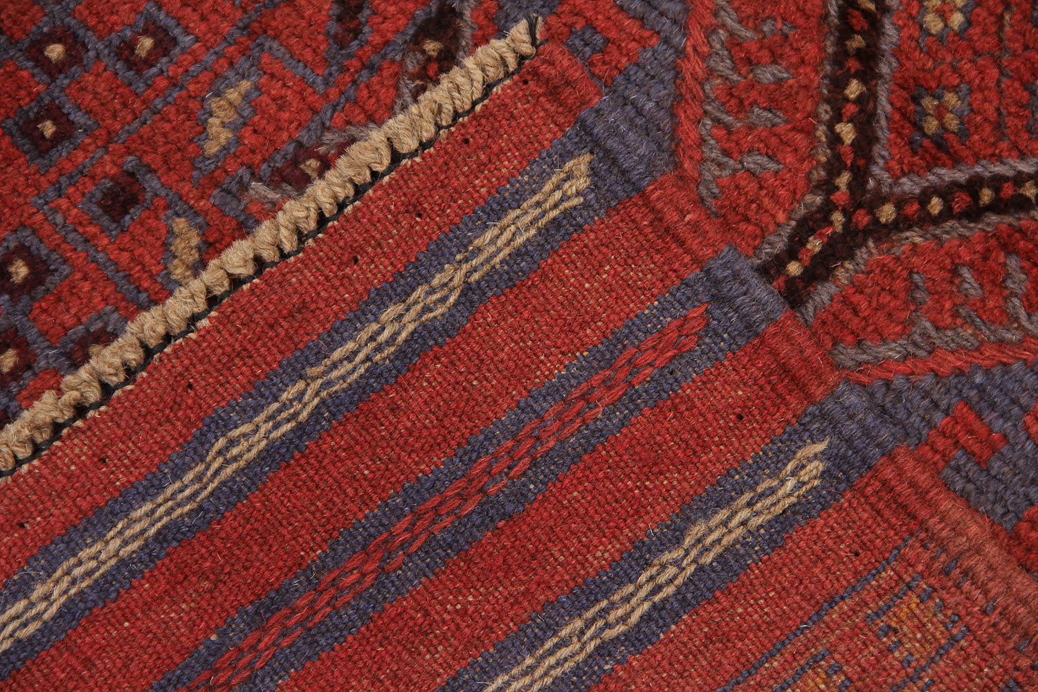 Multy Handmade Mashwani Afghan Rug Rectangular