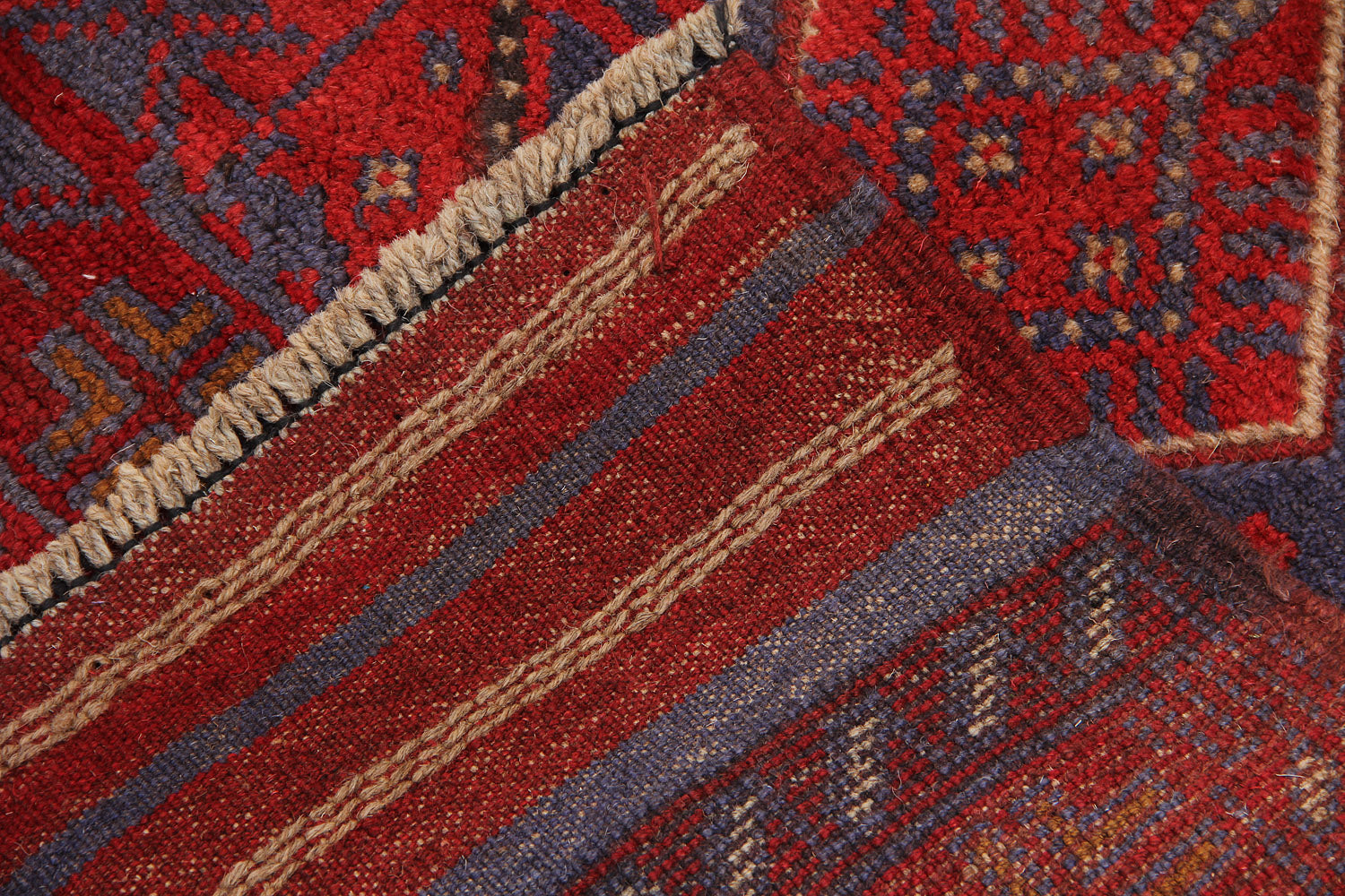 Multy Handmade Mashwani Afghan Rug Rectangular