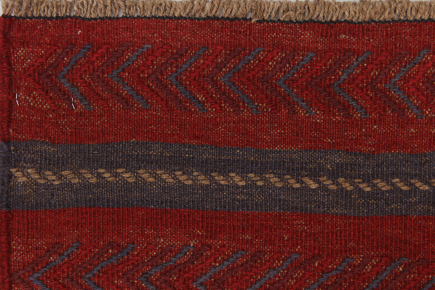 2' 6" x 8'  Multy Handmade Mashwani Afghan Rug Runner