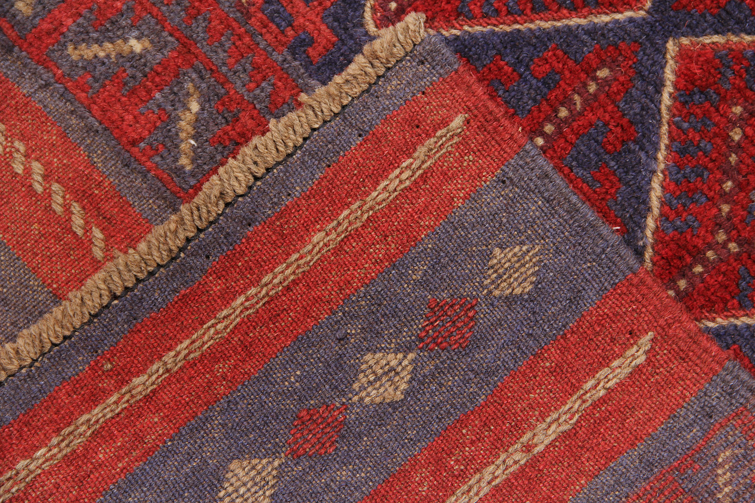 Multy Handmade Mashwani Afghan Rug Rectangular