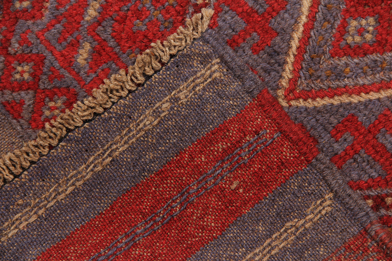 Multy Handmade Mashwani Afghan Rug Rectangular