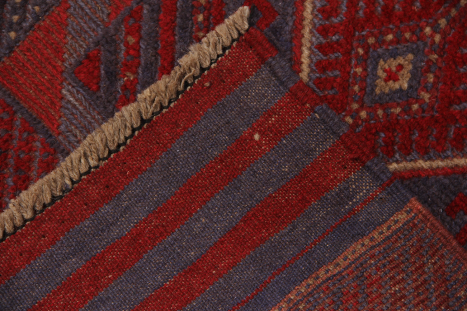 Multy Handmade Mashwani Afghan Rug Rectangular