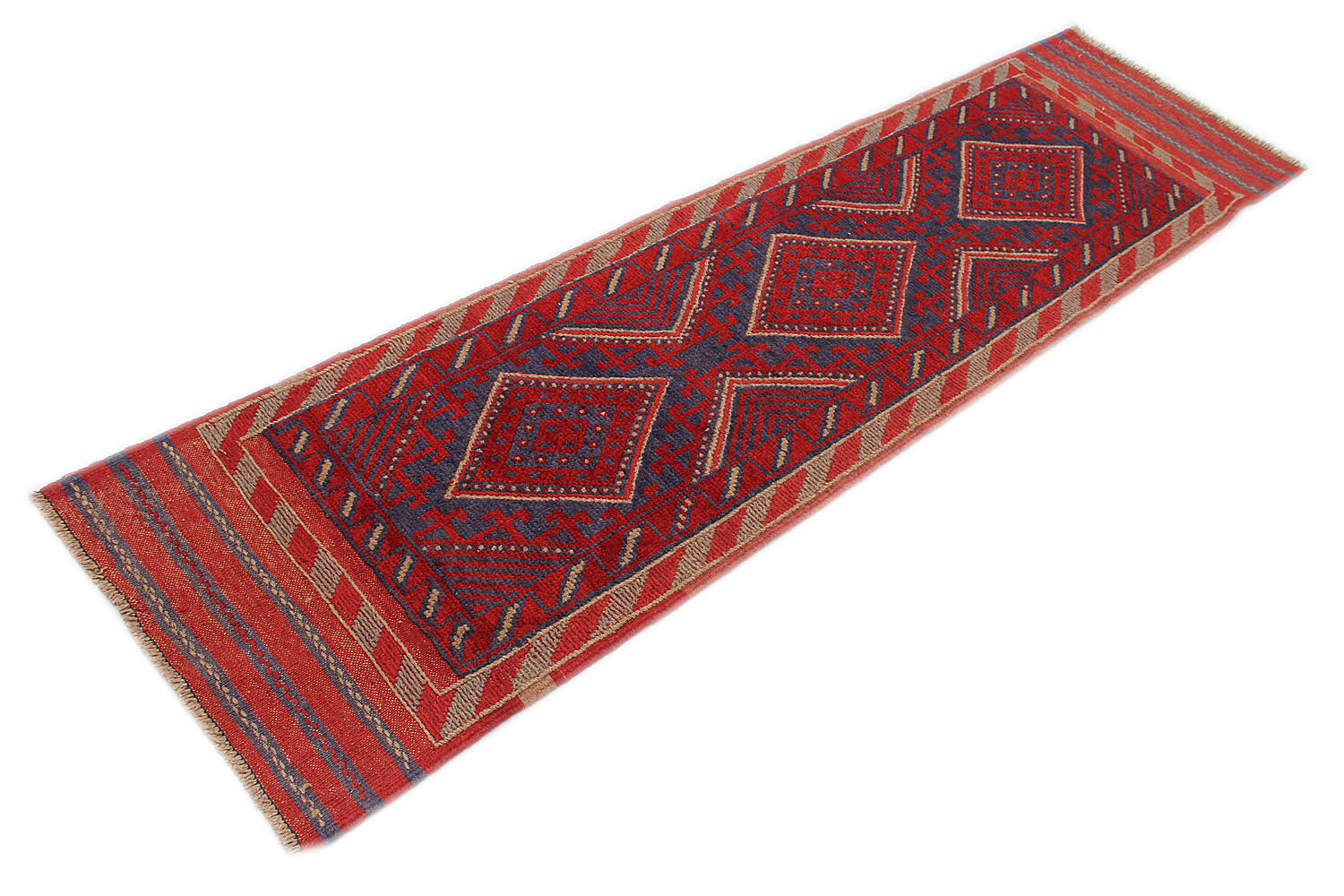 Multy Handmade Mashwani Afghan Rug Rectangular