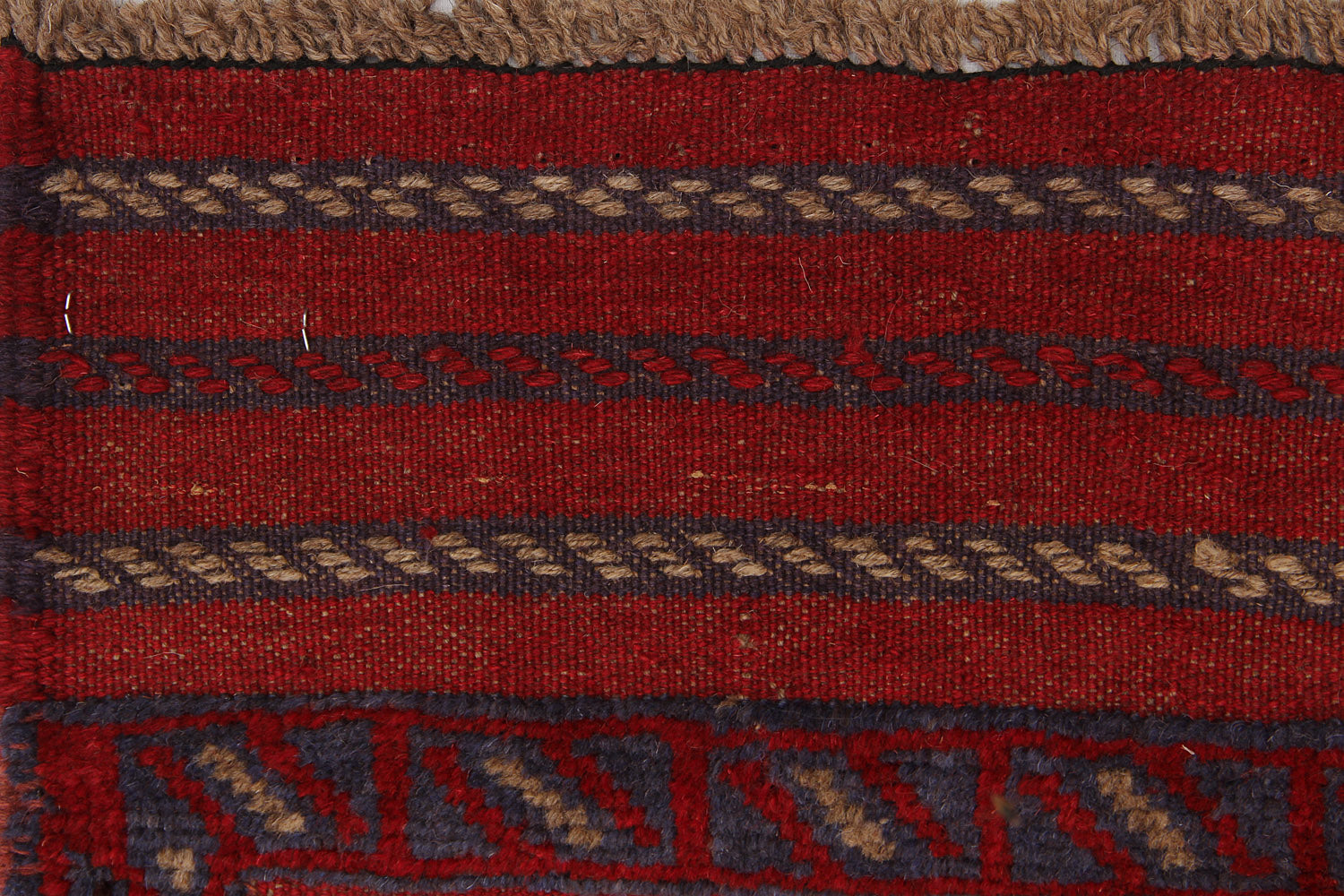 2' 6" x 8'  Multy Handmade Mashwani Afghan Rug Runner