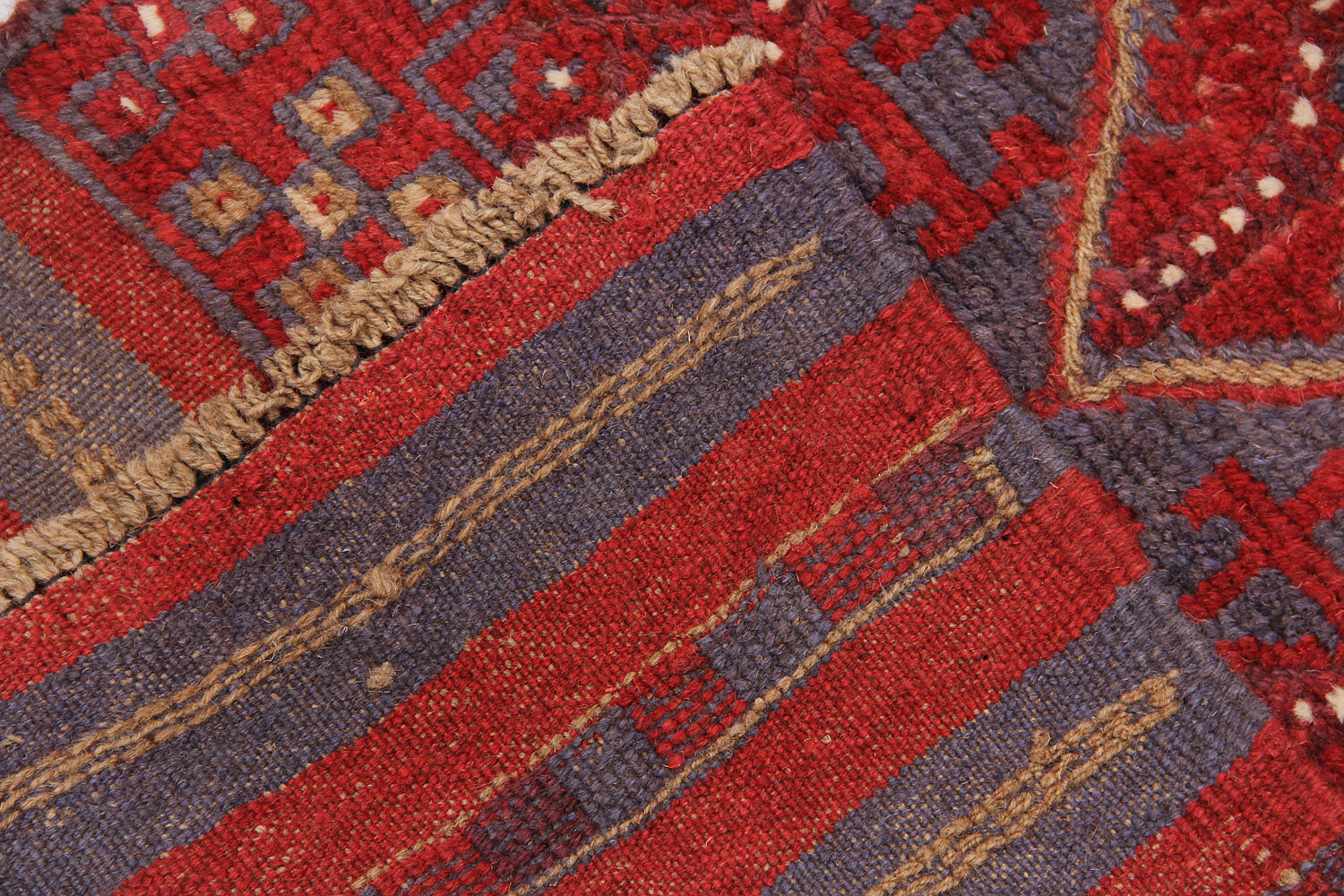 Multy Handmade Mashwani Afghan Rug Rectangular