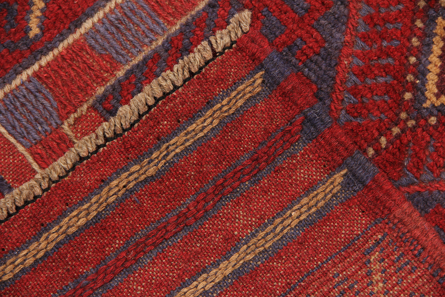 Multy Handmade Mashwani Afghan Rug Rectangular
