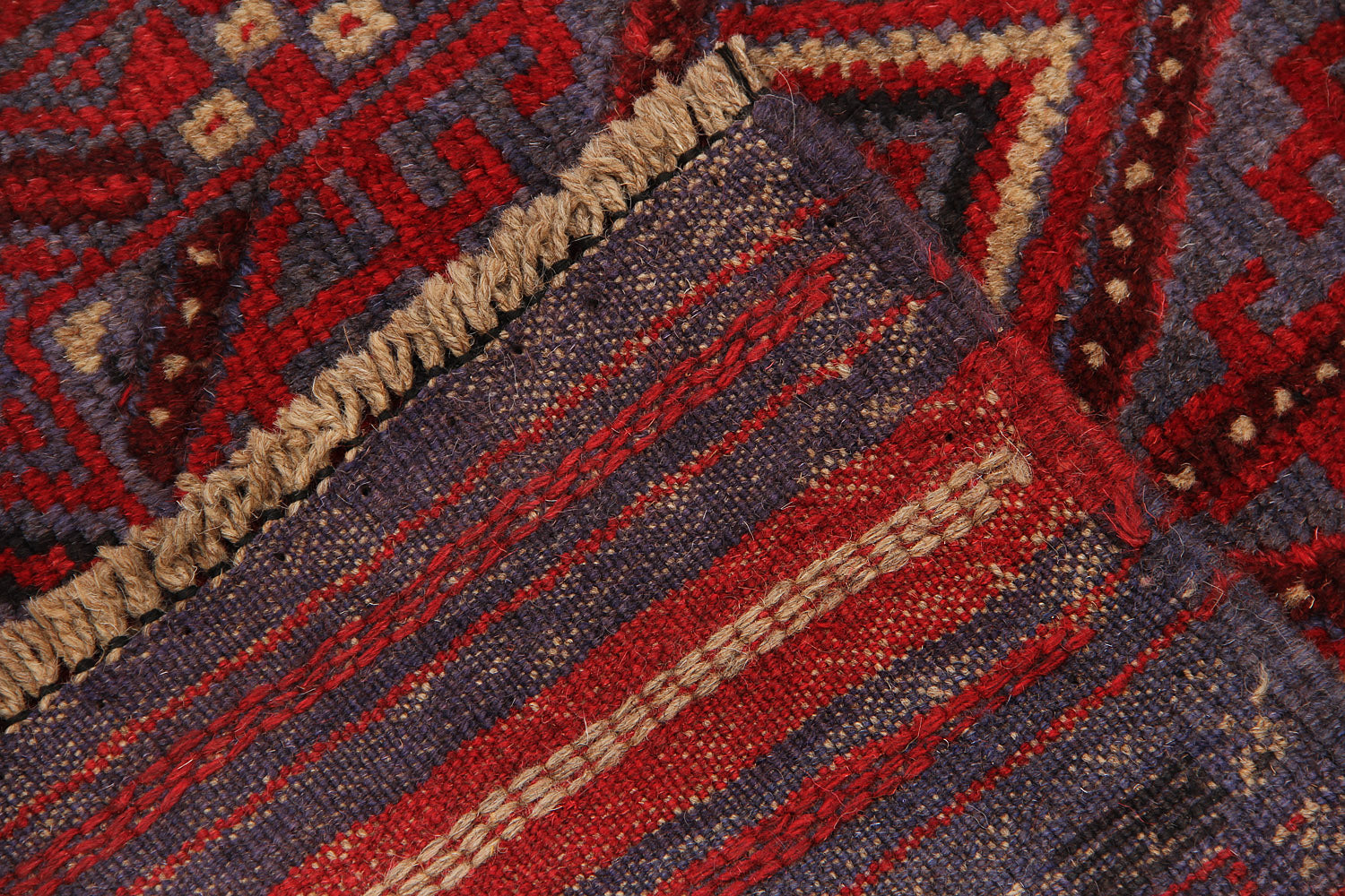 Multy Handmade Mashwani Afghan Rug Rectangular