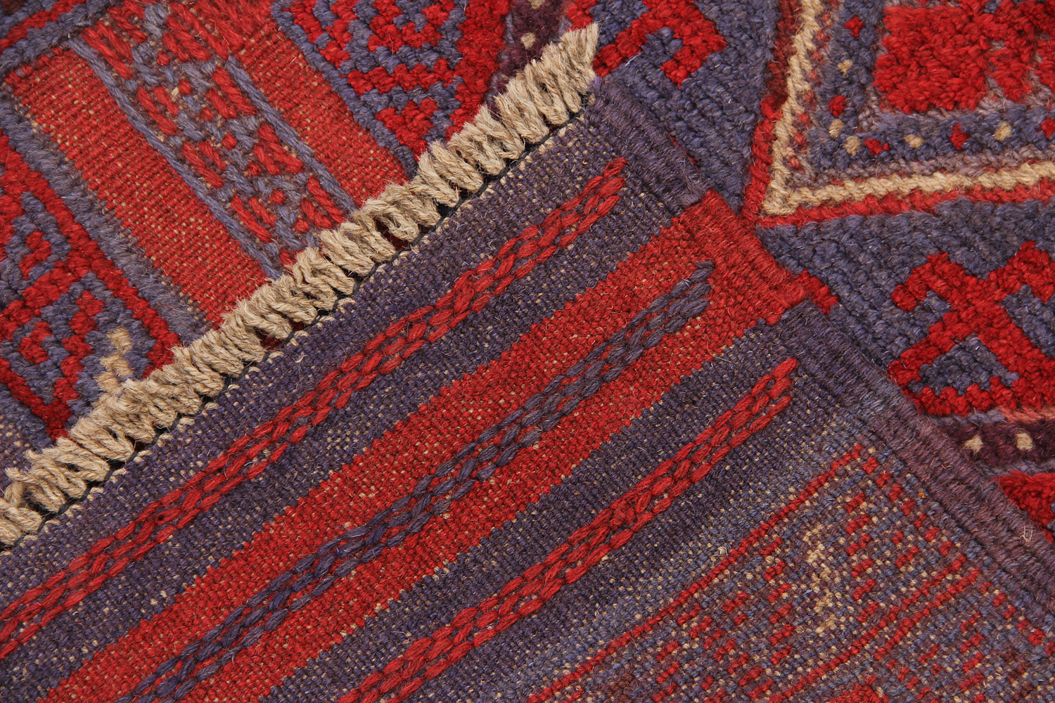 Multy Handmade Mashwani Afghan Rug Rectangular