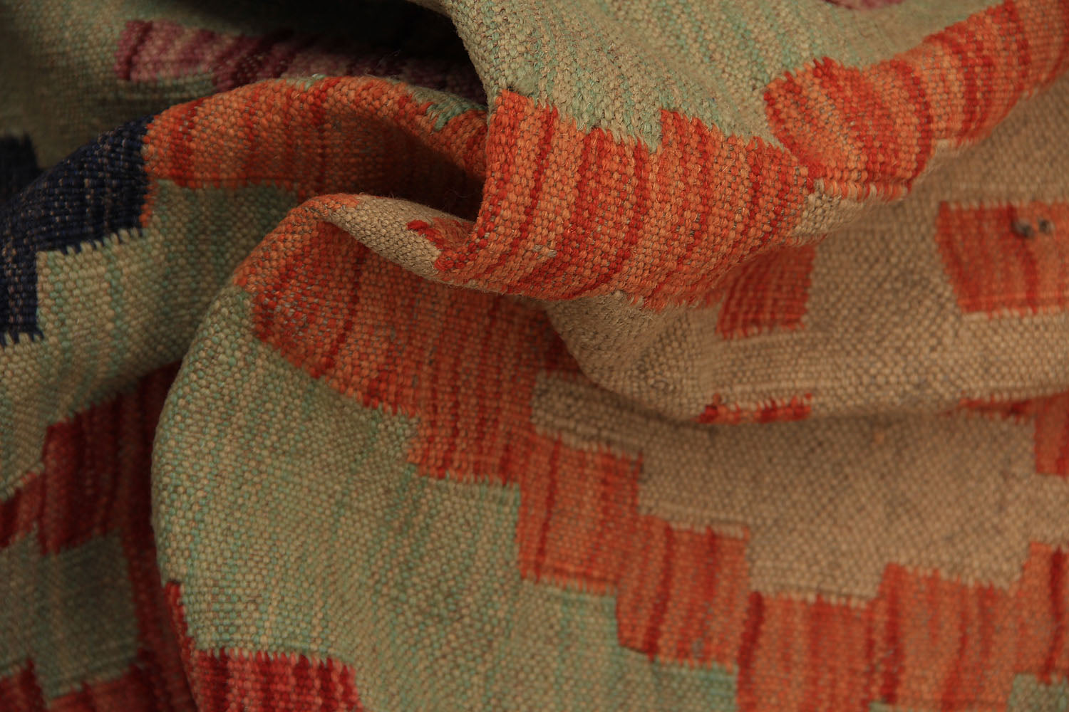 3' X 10'  Multy Handmade Veggie Dye Kilim Rug Runner