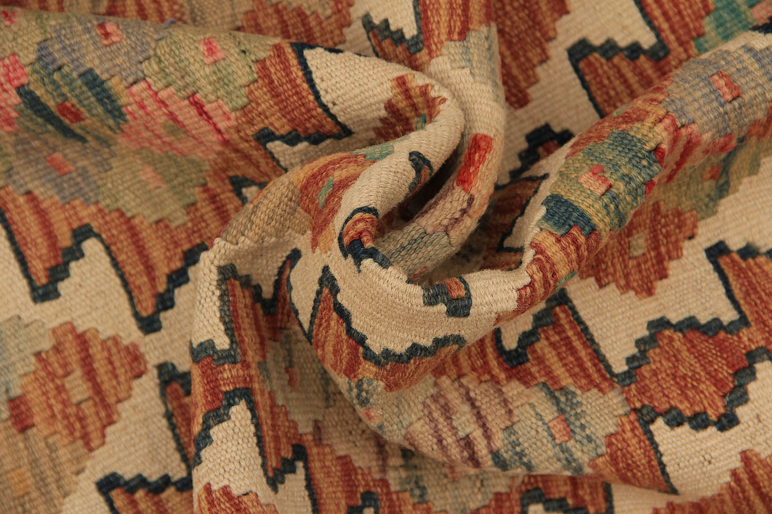 3' X 8'  Multy Handmade Veggie Dye Kilim Rug Runner