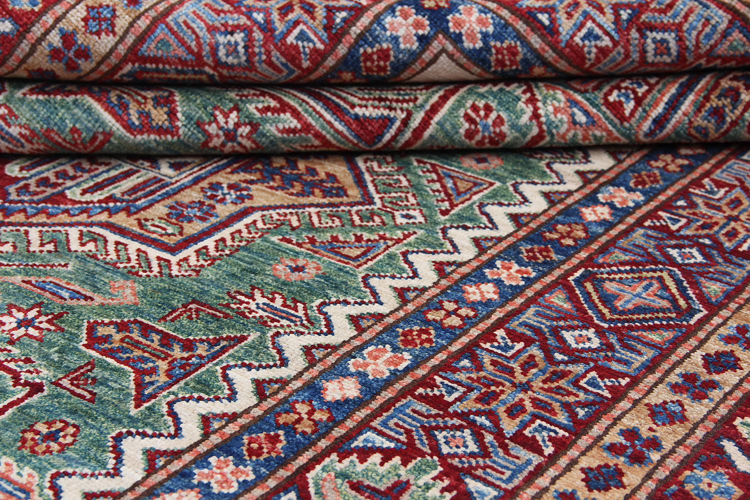 Handmade SUPREME KAZAK Rug