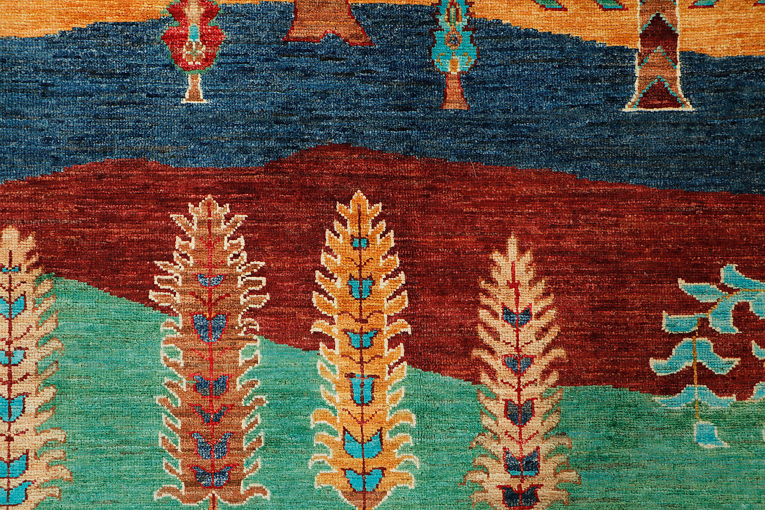 5' X 7'  Multy Handmade Persian Rug SULTANI Rectangular