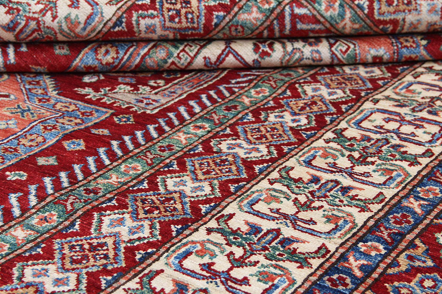 Handmade SUPREME KAZAK Rug