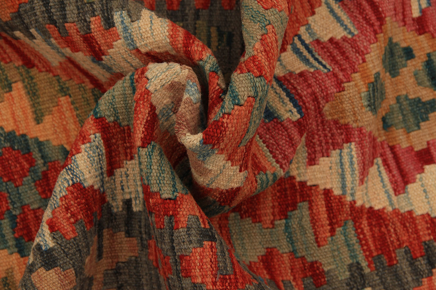 3' X 8'  Multy Handmade Veggie Dye Kilim Rug Runner