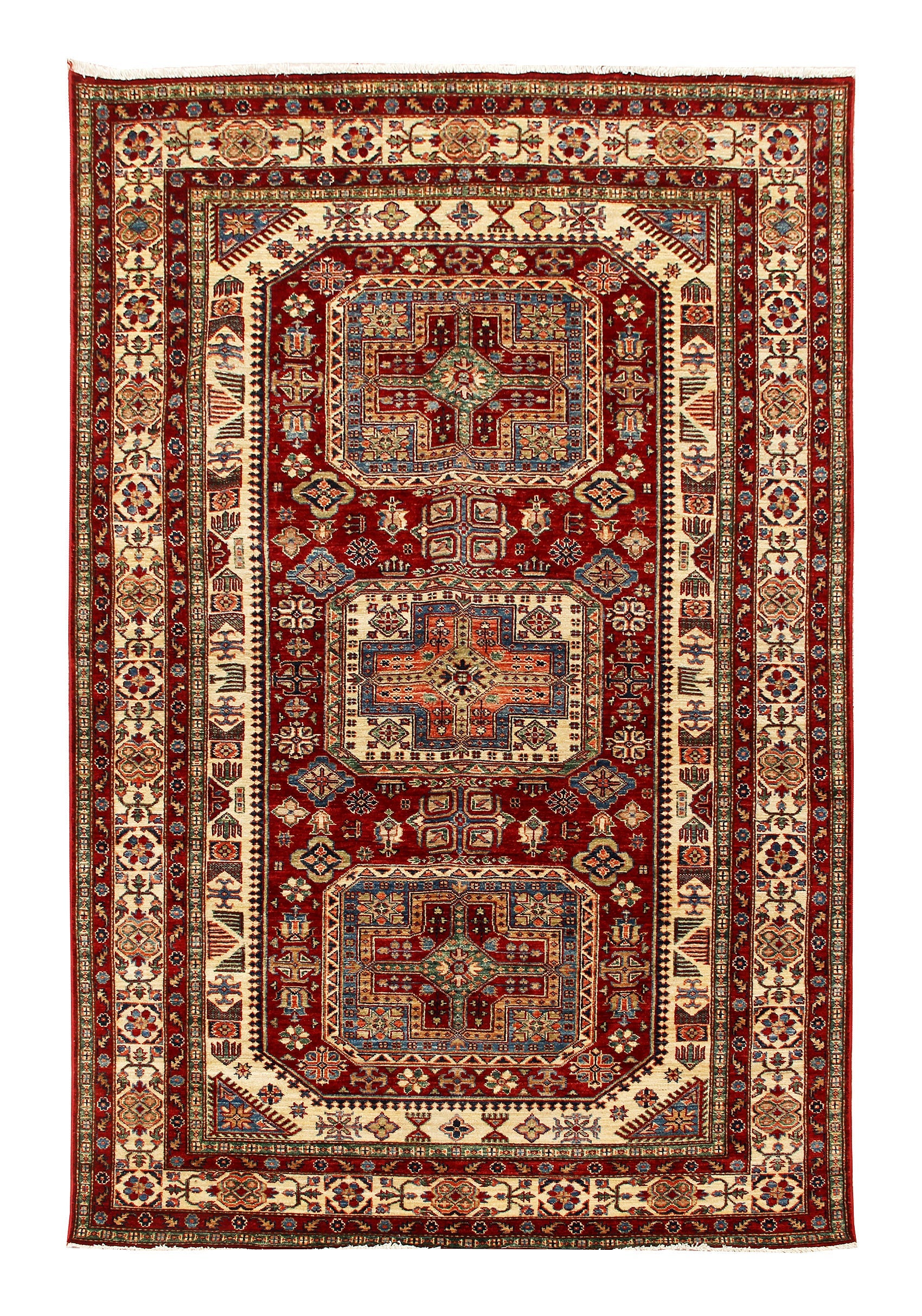 Handmade SUPREME KAZAK Rug