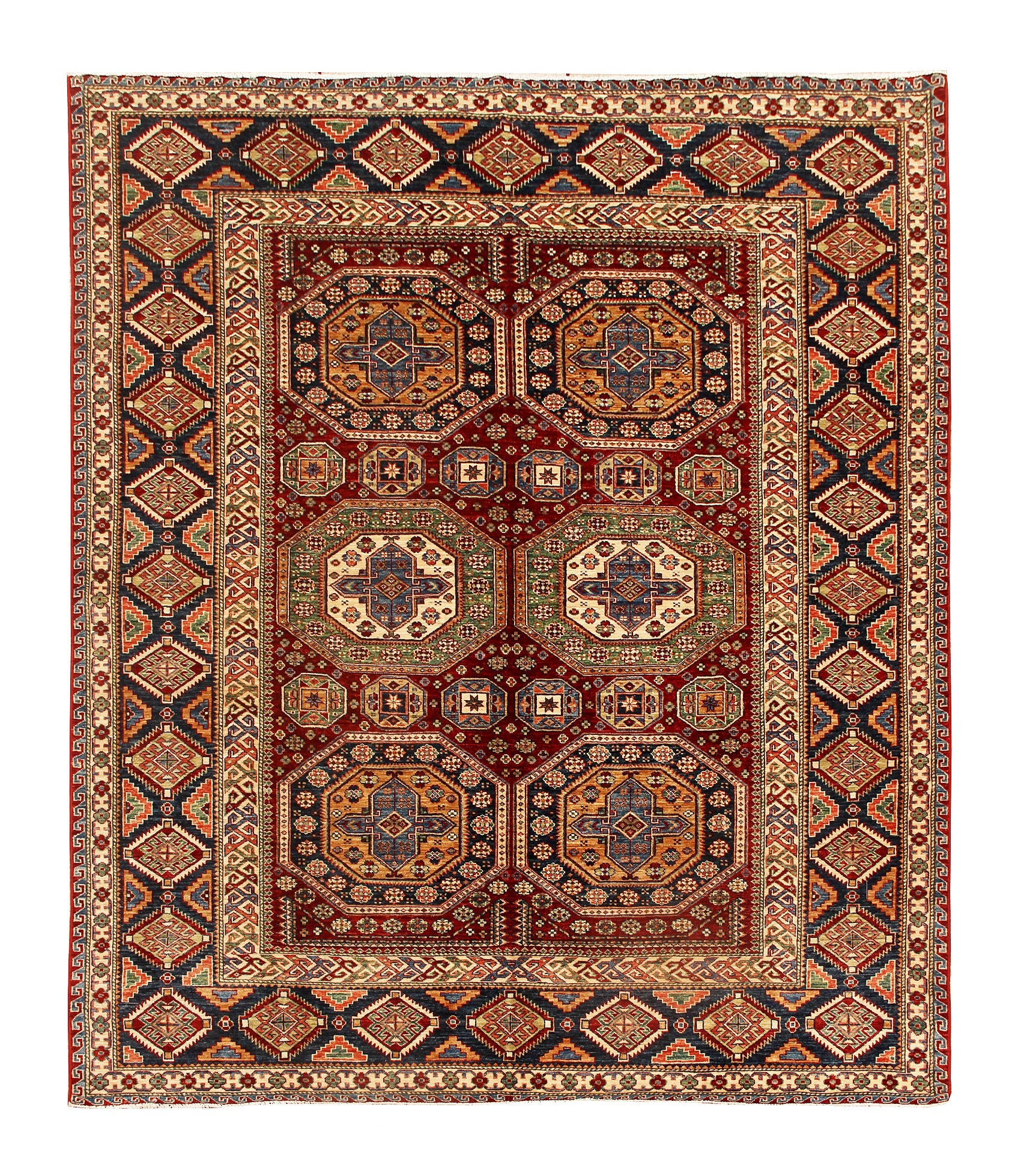 Handmade SUPREME KAZAK Rug